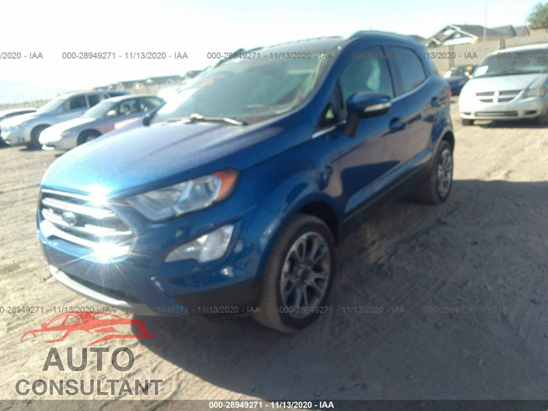 FORD ECOSPORT 2019 - MAJ6S3KL2KC257889