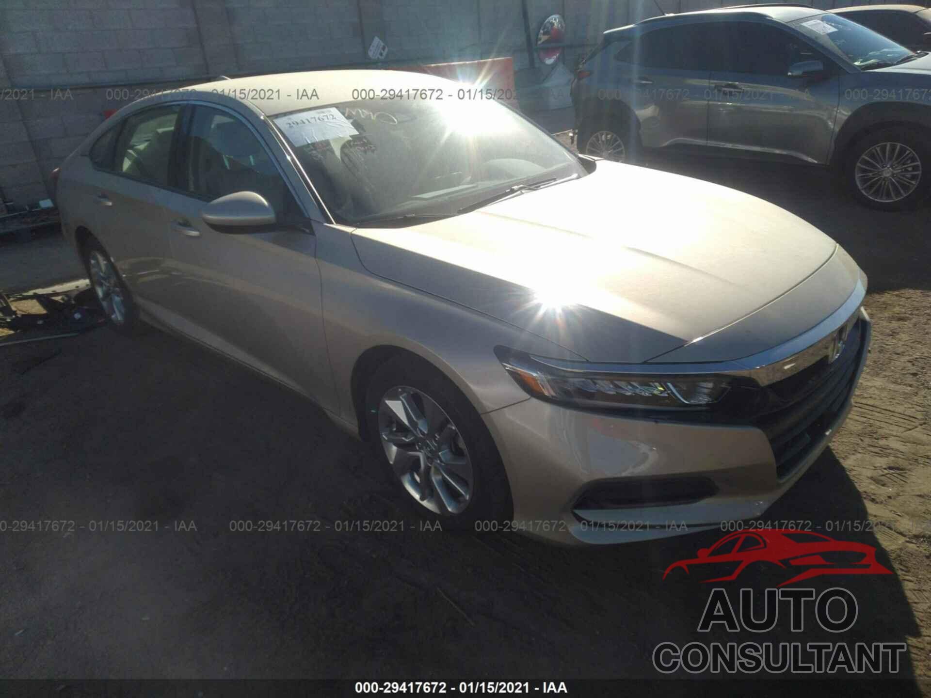 HONDA ACCORD SEDAN 2019 - 1HGCV1F18KA129798