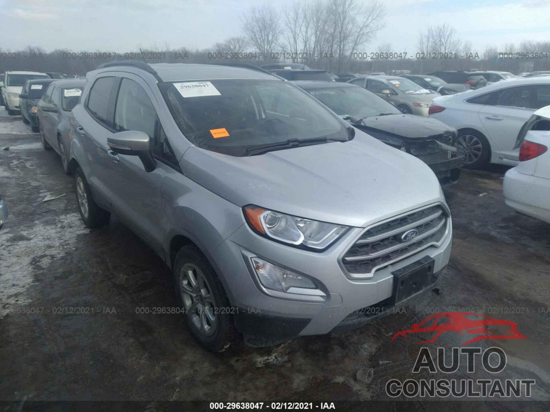 FORD ECOSPORT 2019 - MAJ3S2GEXKC288251