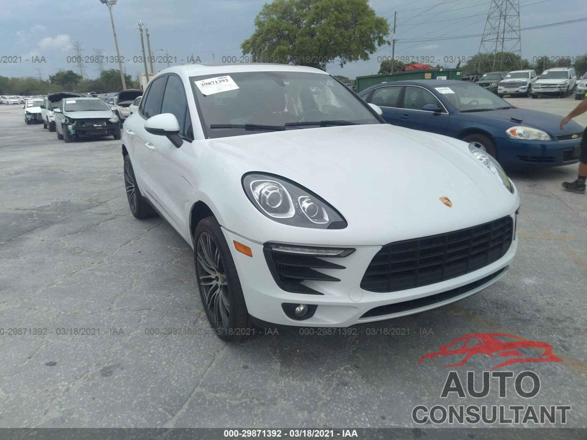 PORSCHE MACAN 2016 - WP1AB2A53GLB58974