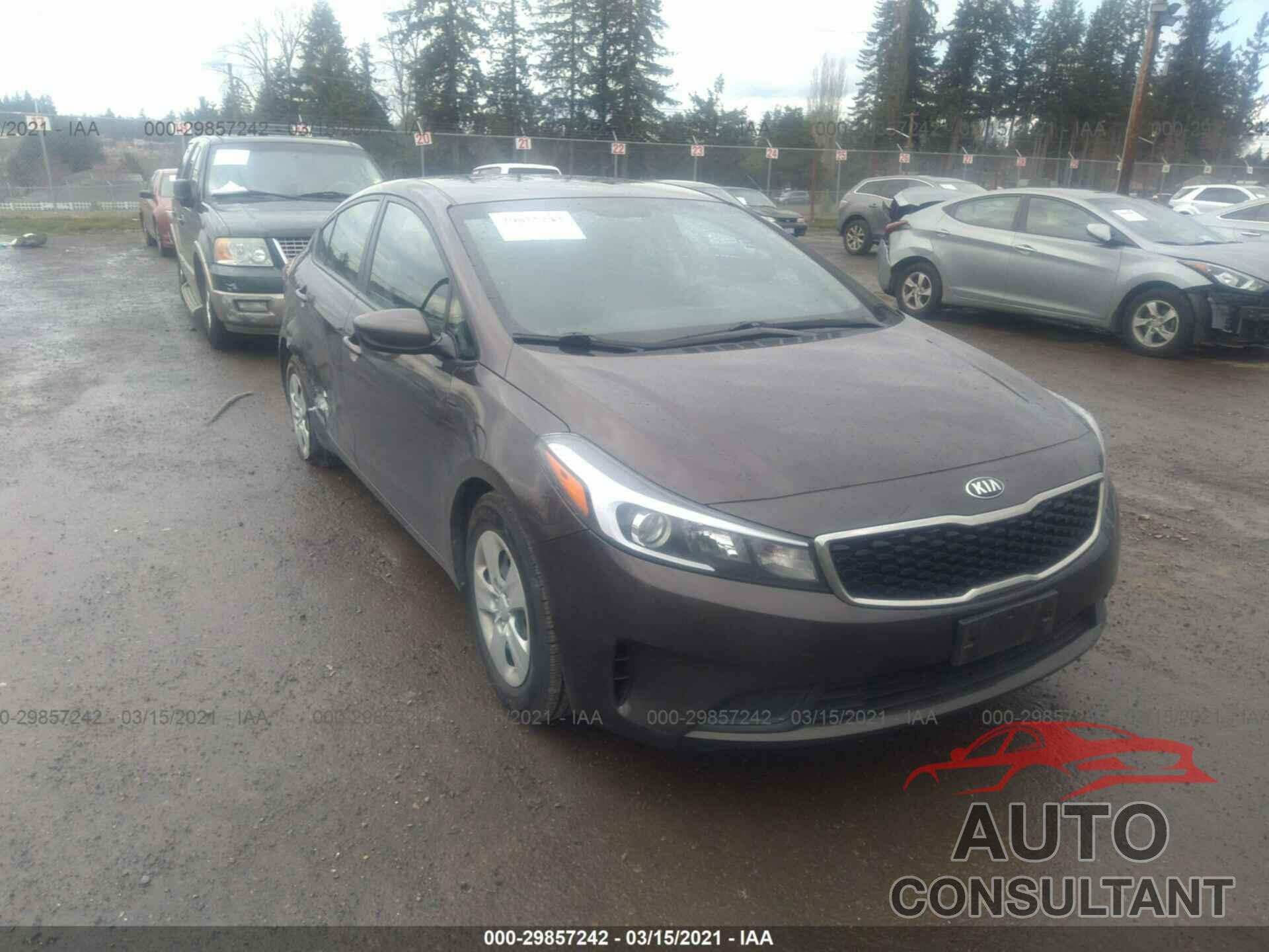 KIA FORTE 2017 - 3KPFK4A73HE143096