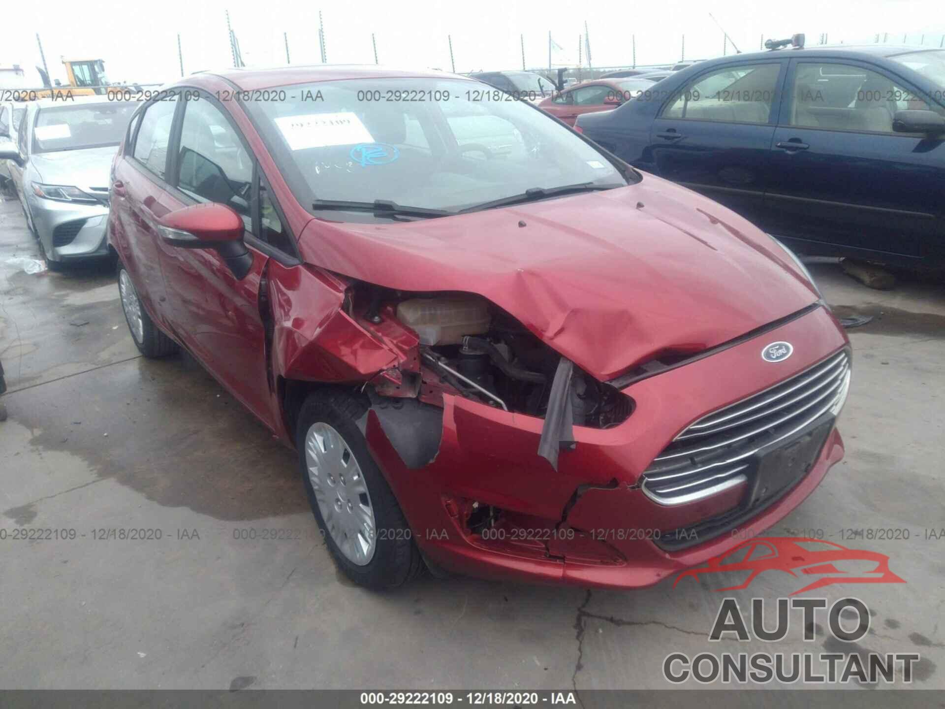 FORD FIESTA 2016 - 3FADP4EE7GM206714