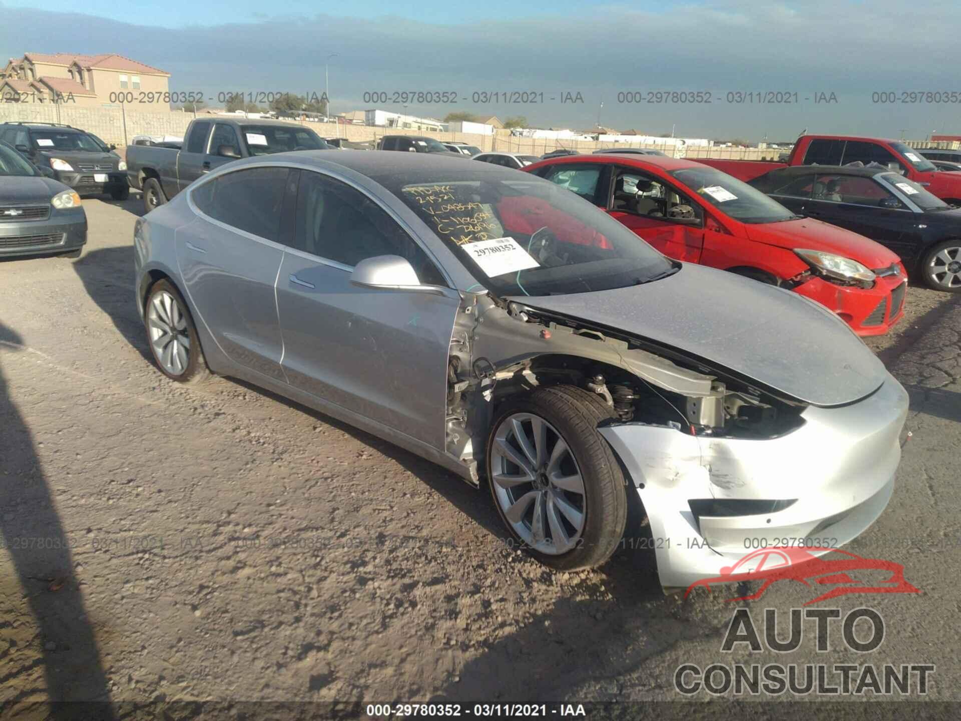 TESLA MODEL 3 2018 - 5YJ3E1EA8JF048547
