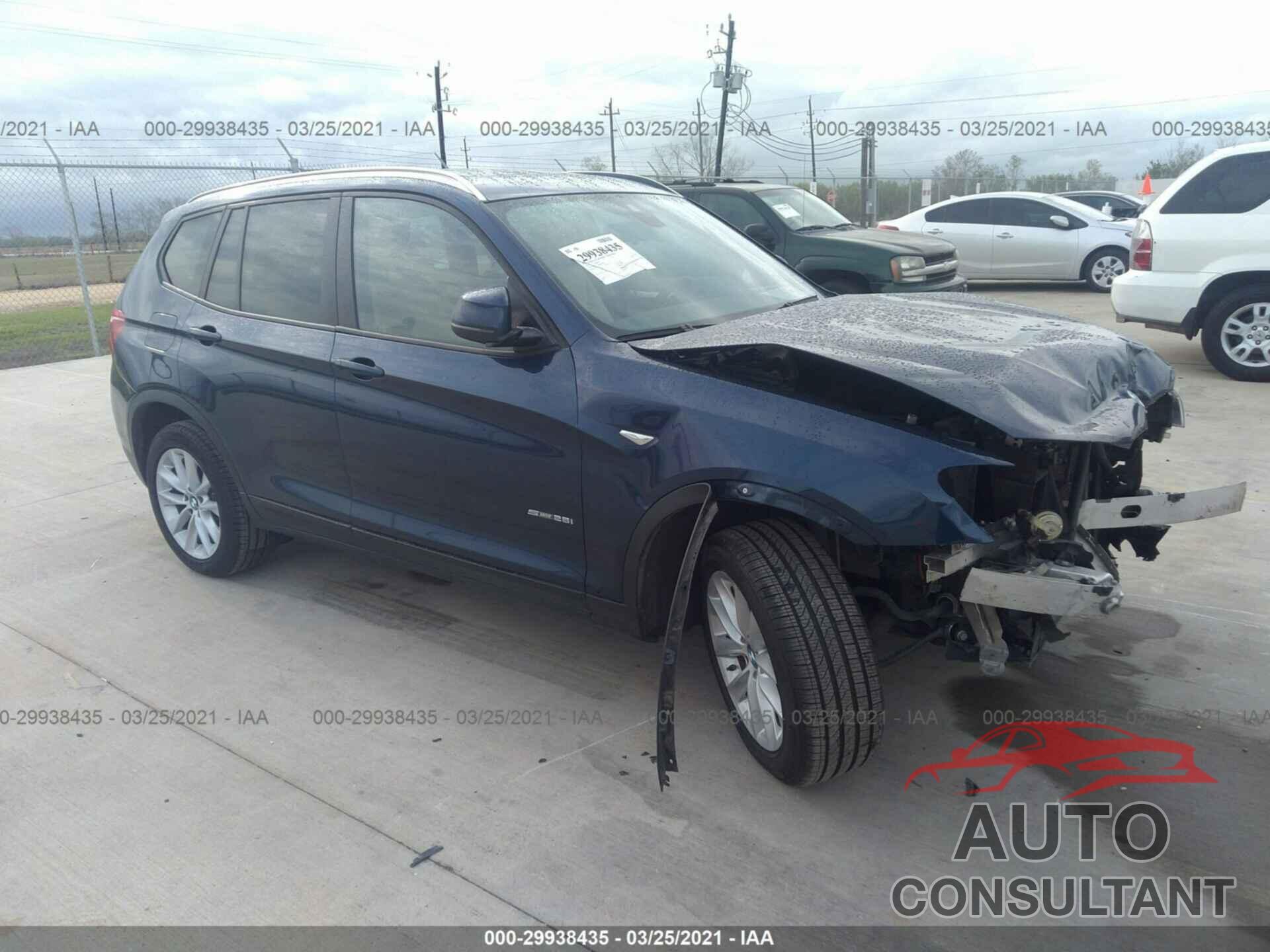 BMW X3 2017 - 5UXWZ7C3XH0X42978