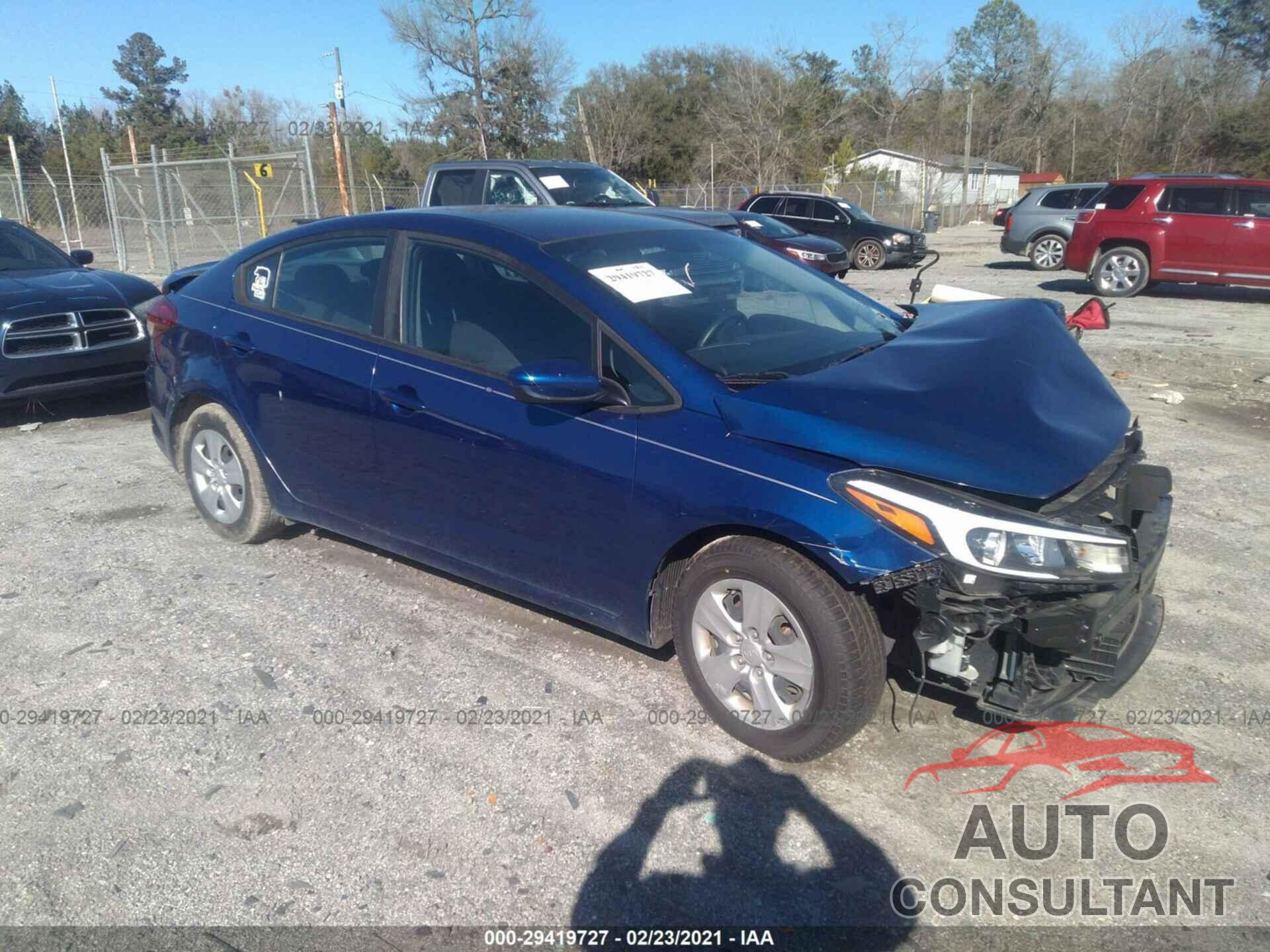 KIA FORTE 2017 - 3KPFK4A70HE156288