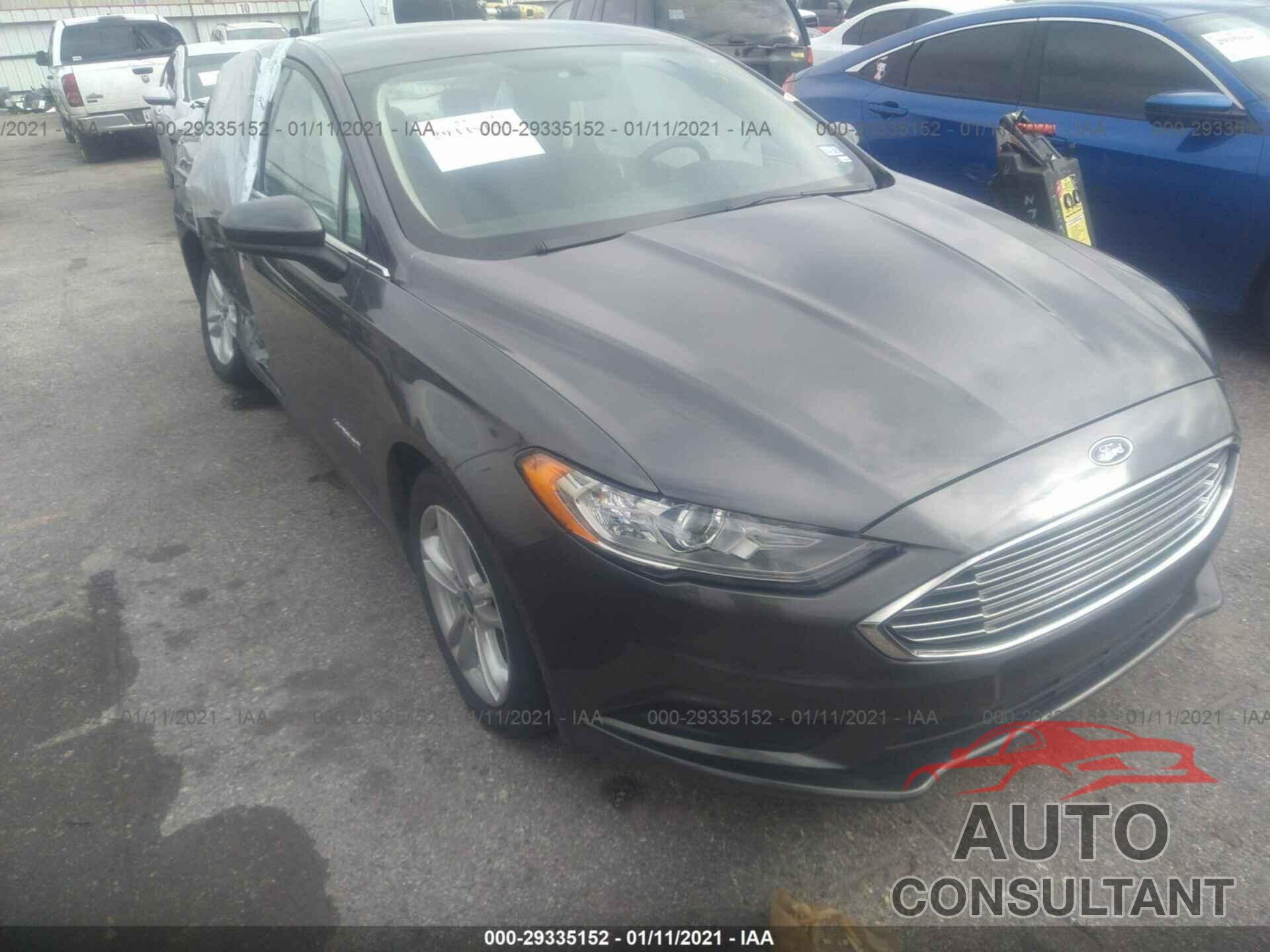 FORD FUSION HYBRID 2018 - 3FA6P0LUXJR208625