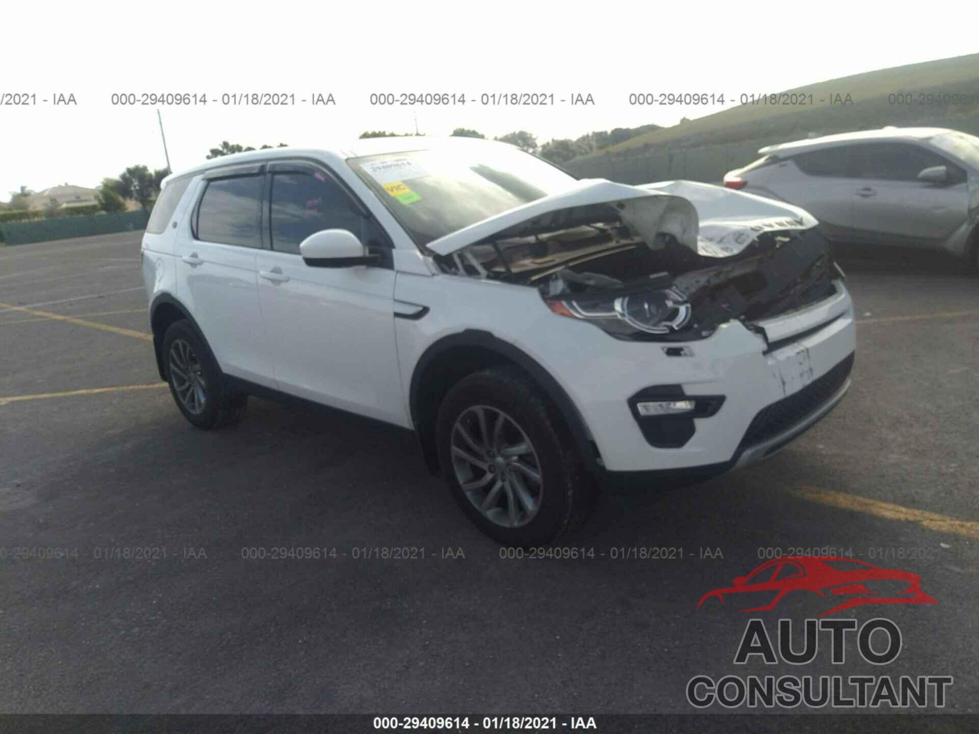 LAND ROVER DISCOVERY SPORT 2016 - SALCR2BG0GH556337