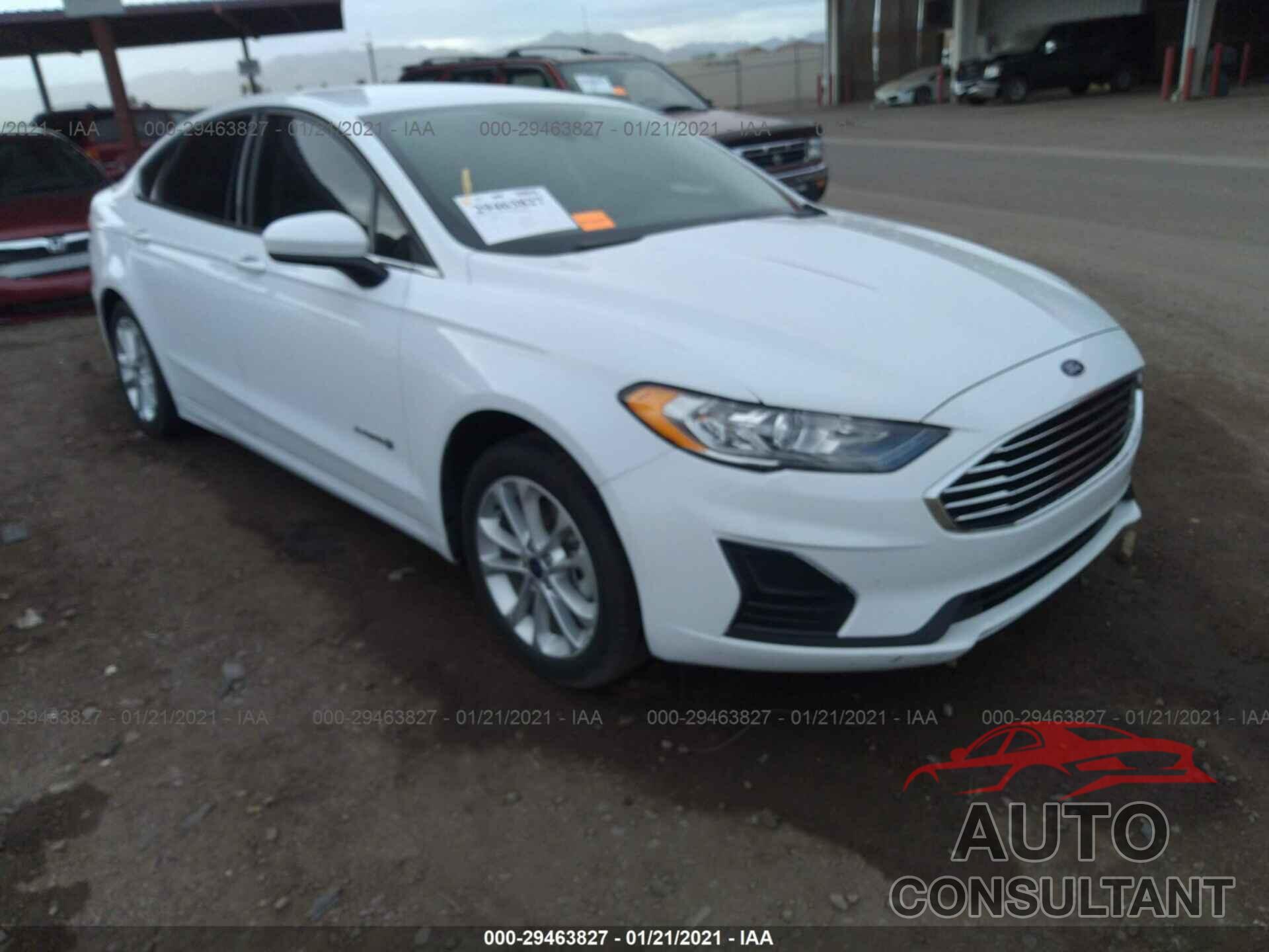 FORD FUSION HYBRID 2019 - 3FA6P0LUXKR176762