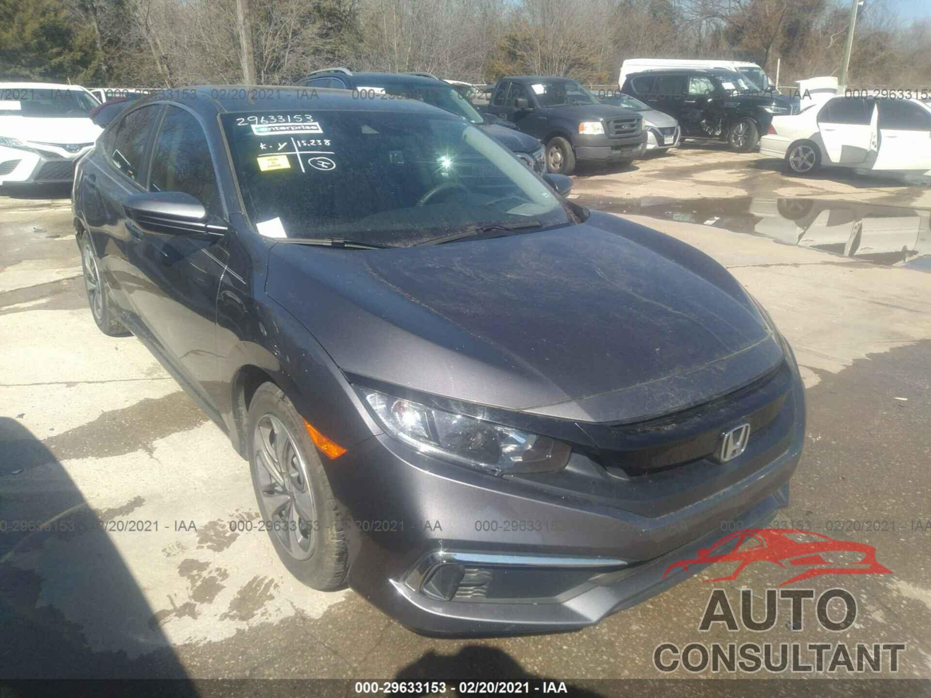 HONDA CIVIC SEDAN 2020 - 2HGFC2F62LH509081