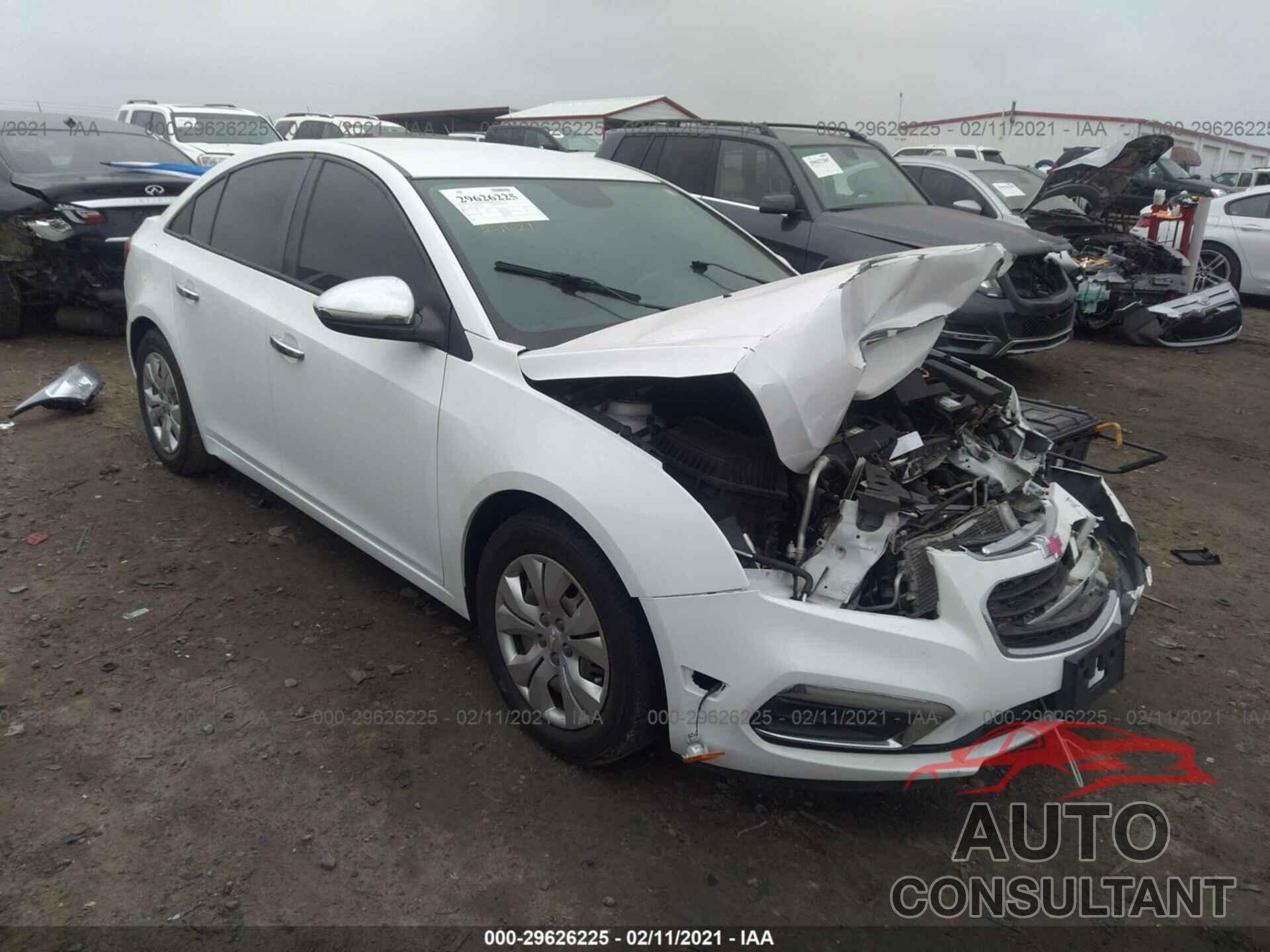 CHEVROLET CRUZE LIMITED 2016 - 1G1PC5SH6G7195182