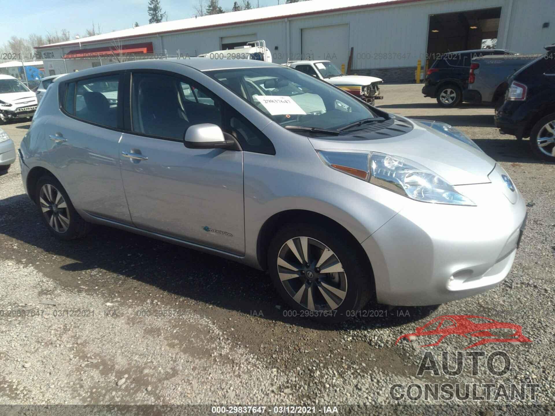 NISSAN LEAF 2017 - 1N4BZ0CP6HC304473