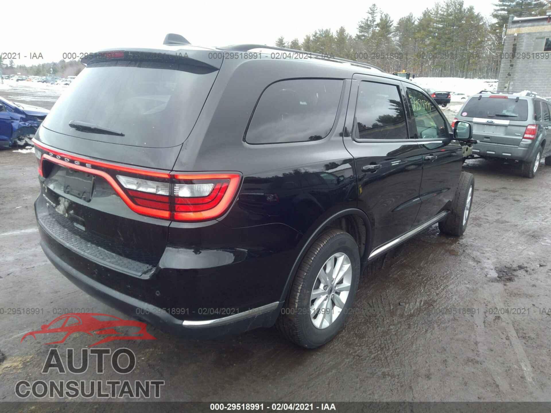 DODGE DURANGO 2019 - 1C4RDJAG5KC848566