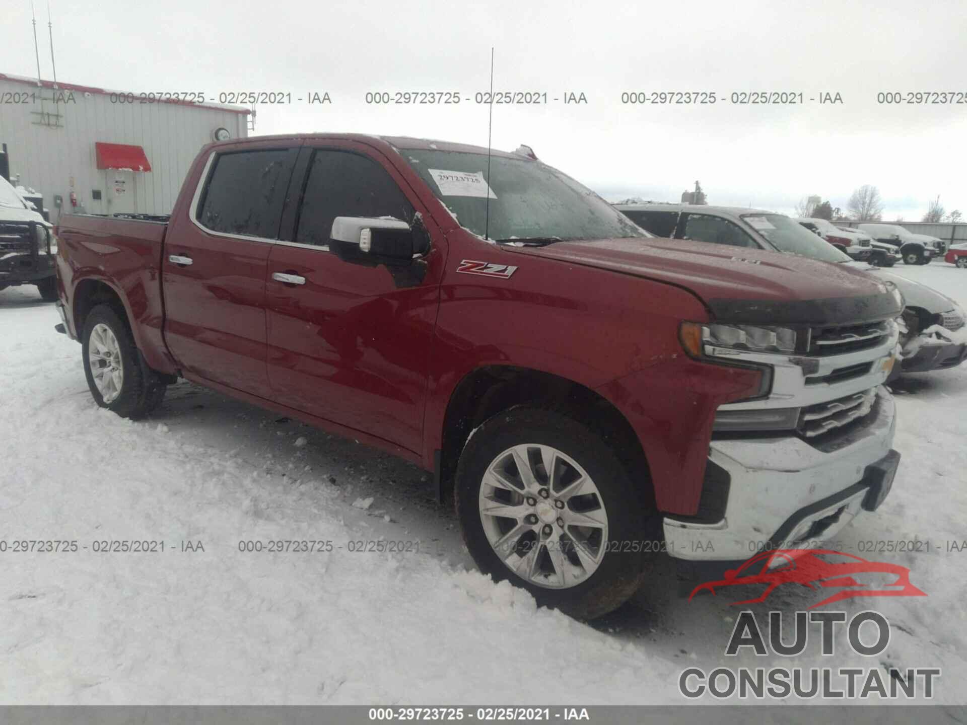 CHEVROLET SILVERADO 1500 2020 - 1GCUYGEL3LZ118808