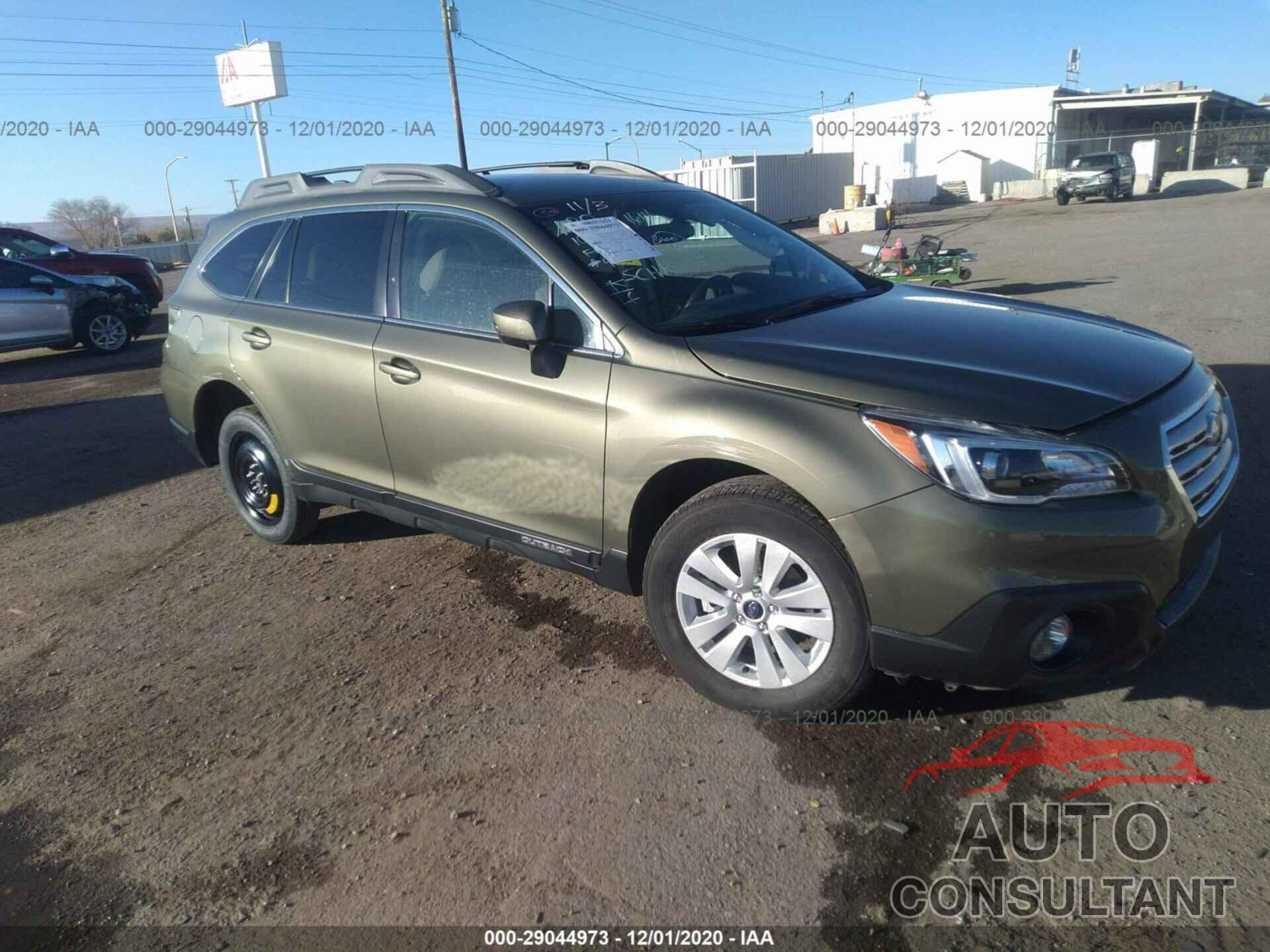 SUBARU OUTBACK 2017 - 4S4BSAFC7H3420404