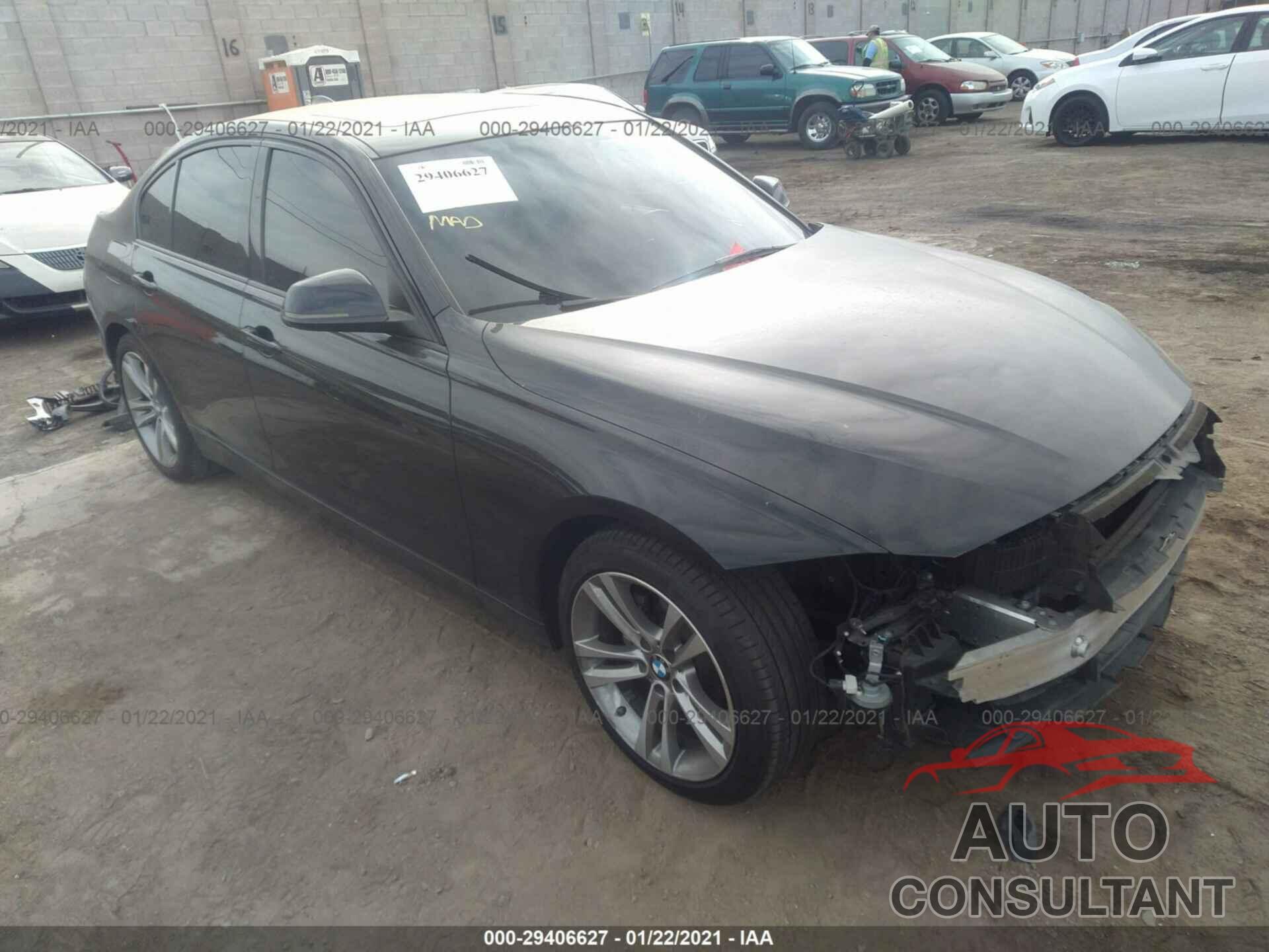 BMW 3 SERIES 2016 - WBA8E9G51GNU29555