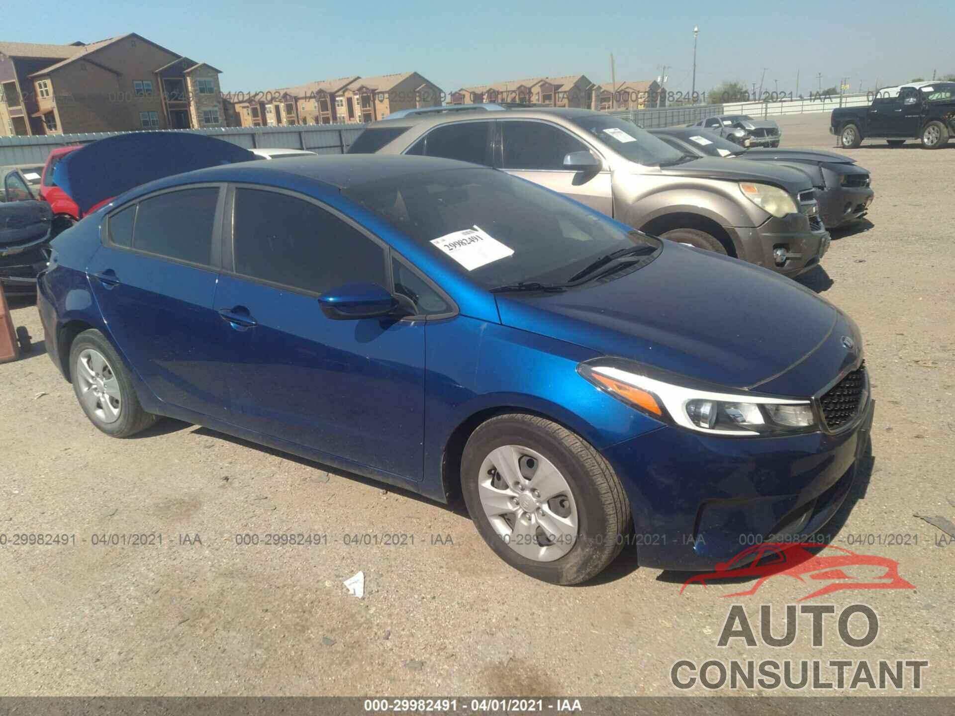 KIA FORTE 2017 - 3KPFK4A7XHE024168