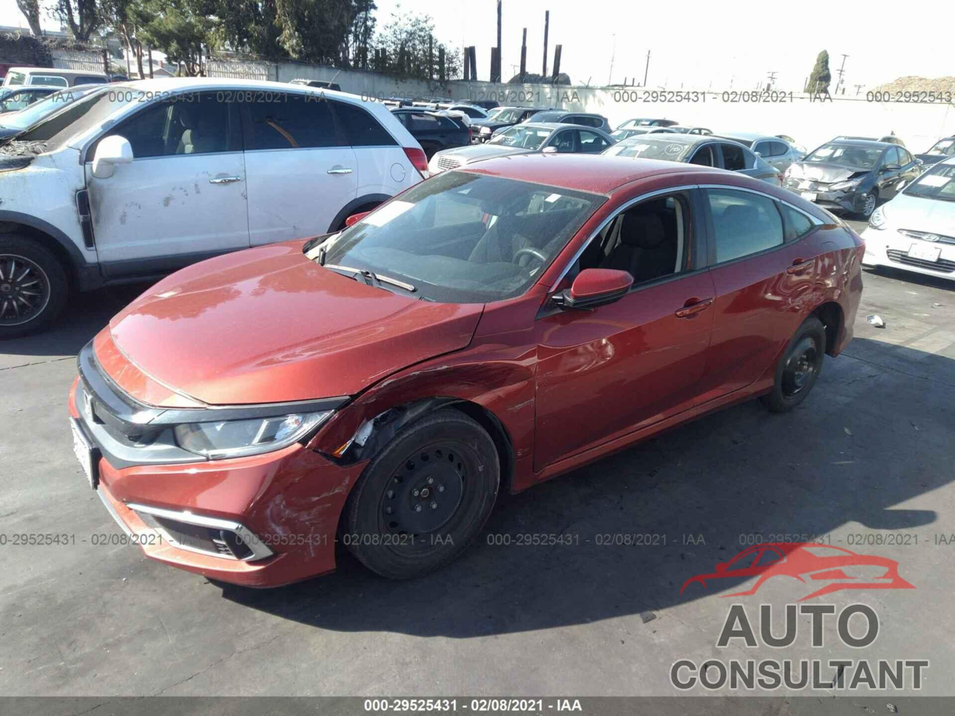 HONDA CIVIC SEDAN 2019 - 2HGFC2F66KH539778