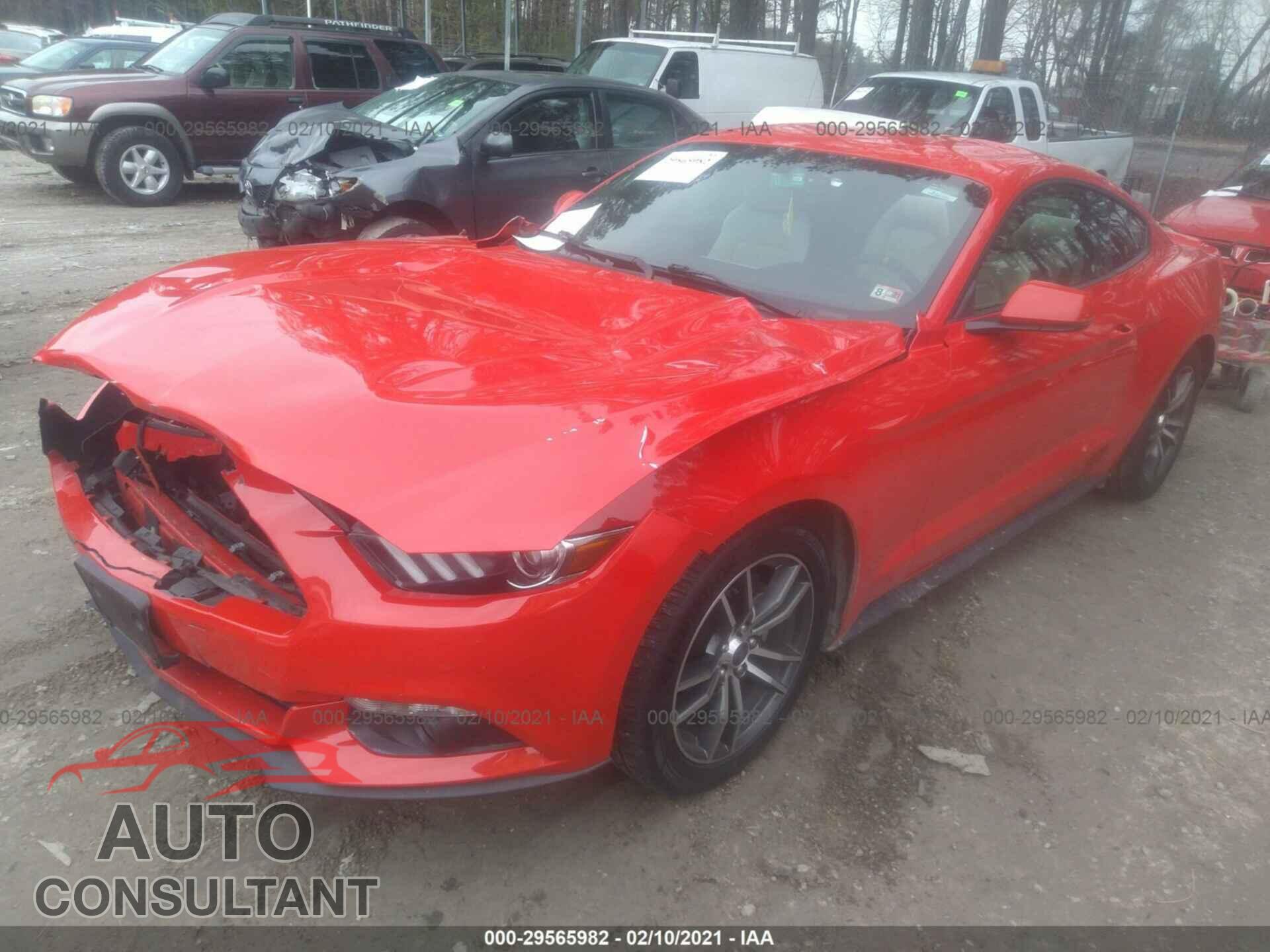 FORD MUSTANG 2017 - 1FA6P8TH1H5295135
