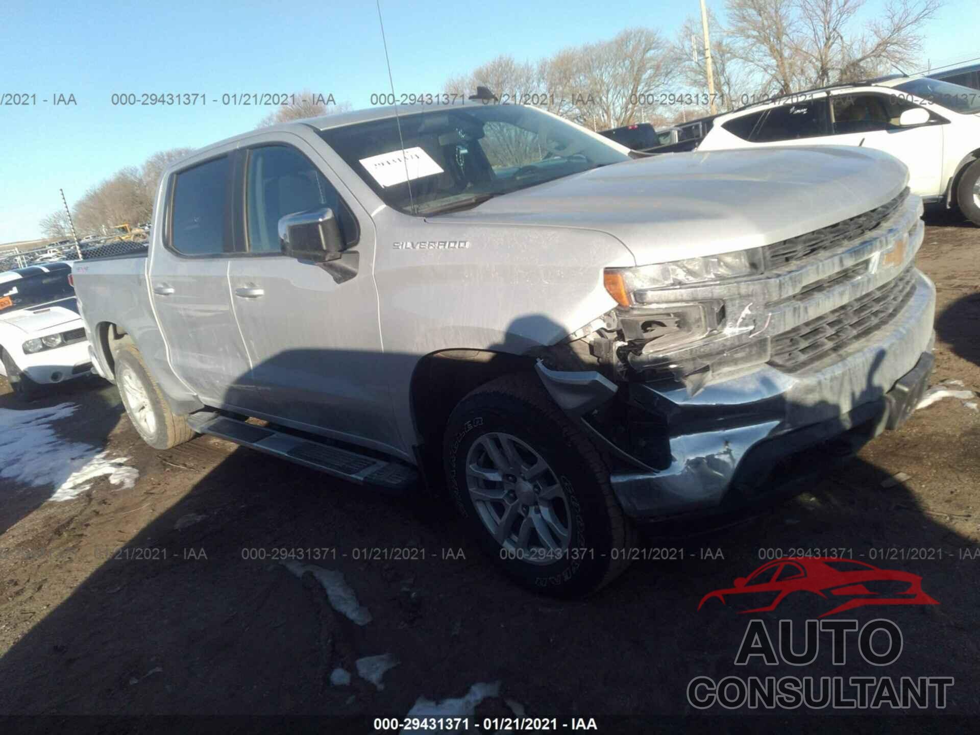 CHEVROLET SILVERADO 1500 2019 - 1GCUYDED5KZ162539