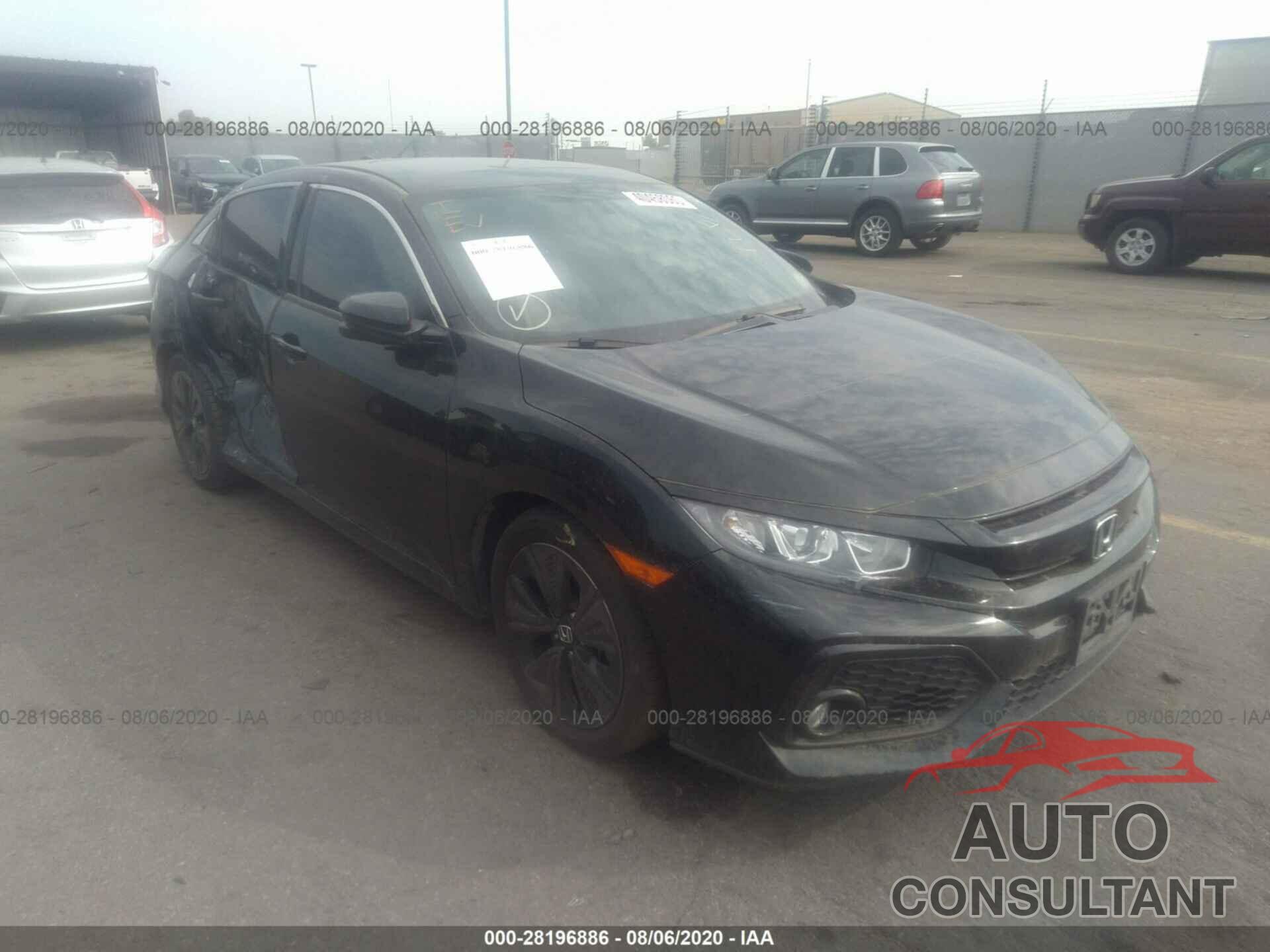 HONDA CIVIC HATCHBACK 2018 - SHHFK7H53JU238844