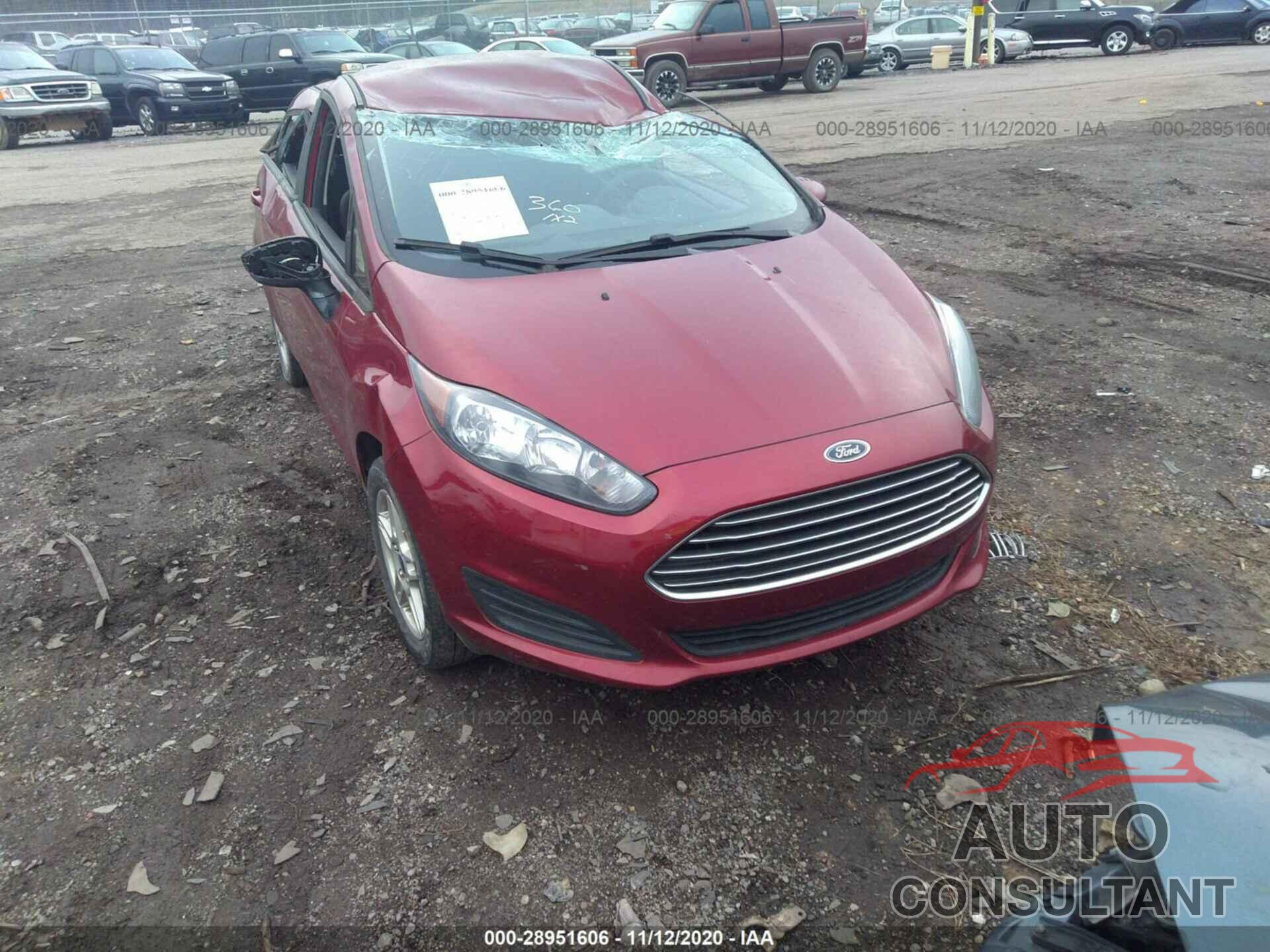 FORD FIESTA 2017 - 3FADP4EJ8HM142519