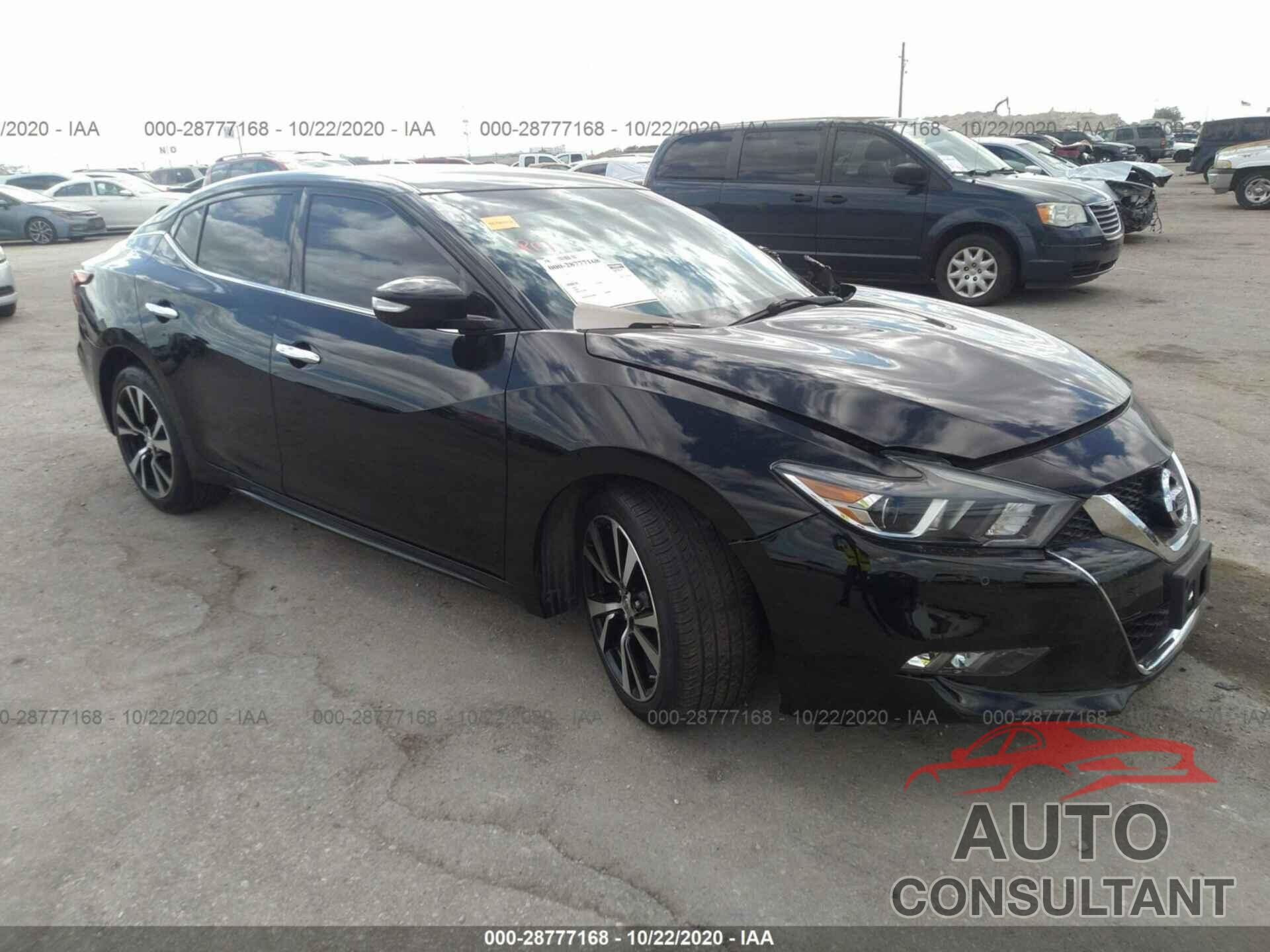 NISSAN MAXIMA 2018 - 1N4AA6AP8JC394336