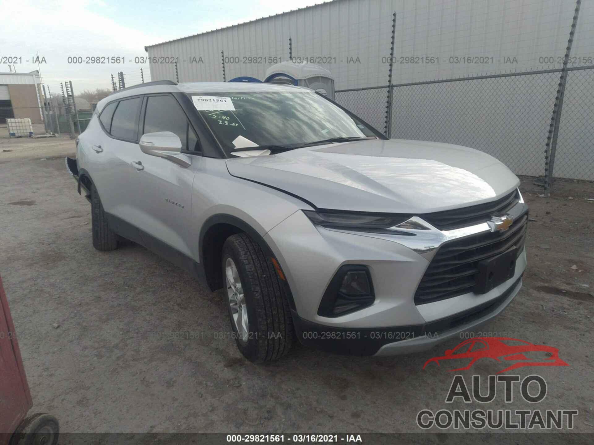 CHEVROLET BLAZER 2020 - 3GNKBDRS0LS616347