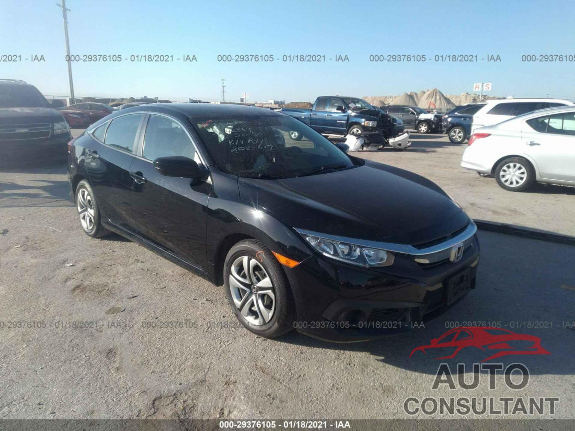 HONDA CIVIC SEDAN 2016 - 19XFC2F68GE238074