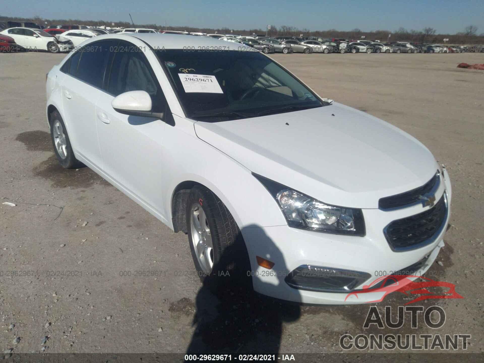 CHEVROLET CRUZE LIMITED 2016 - 1G1PE5SB2G7101093