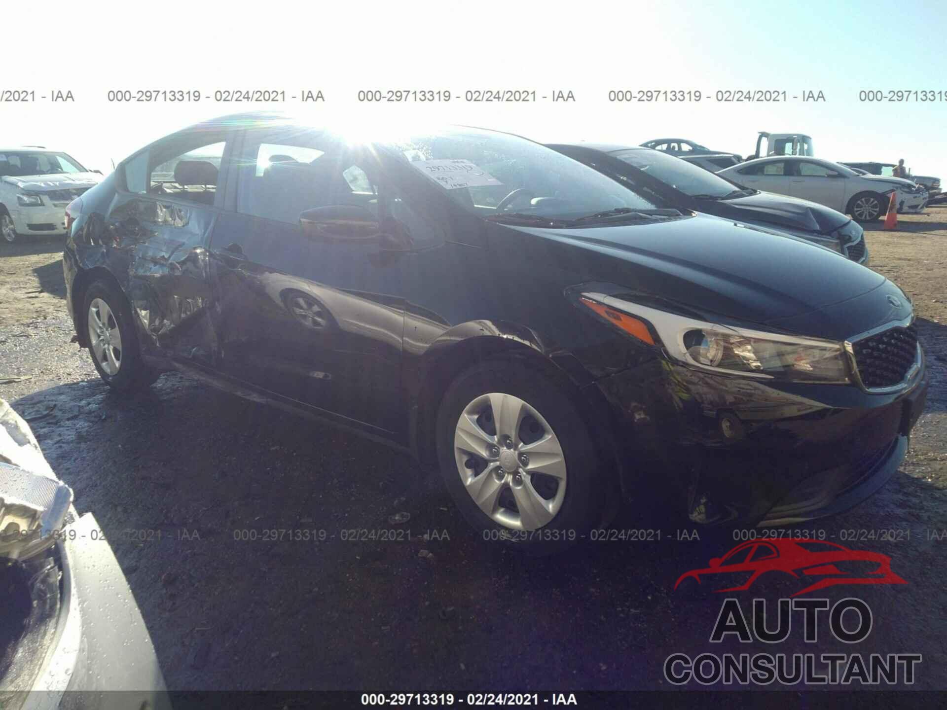 KIA FORTE 2017 - 3KPFK4A75HE081877