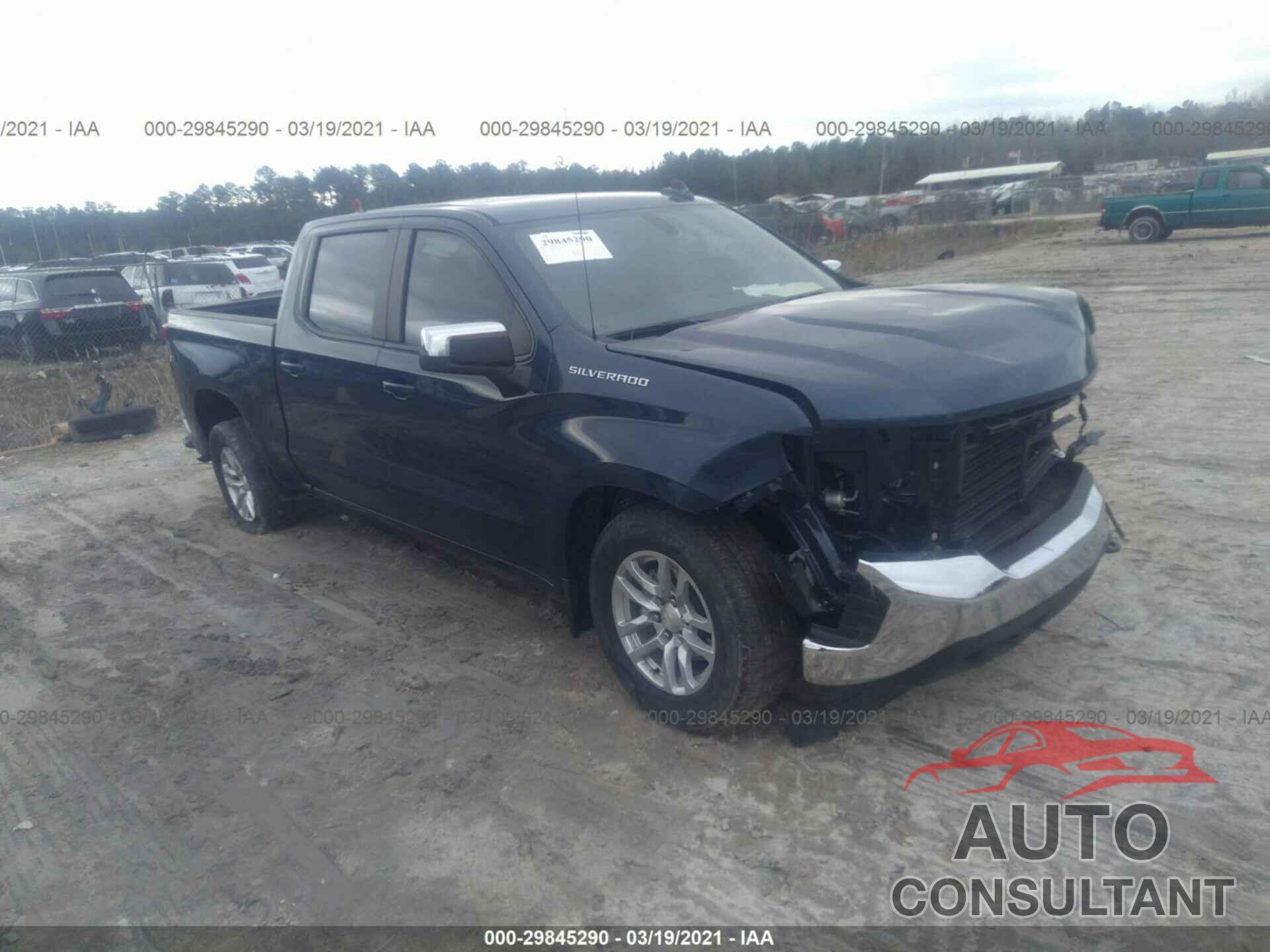 CHEVROLET SILVERADO 1500 2019 - 1GCUYDED5KZ121022