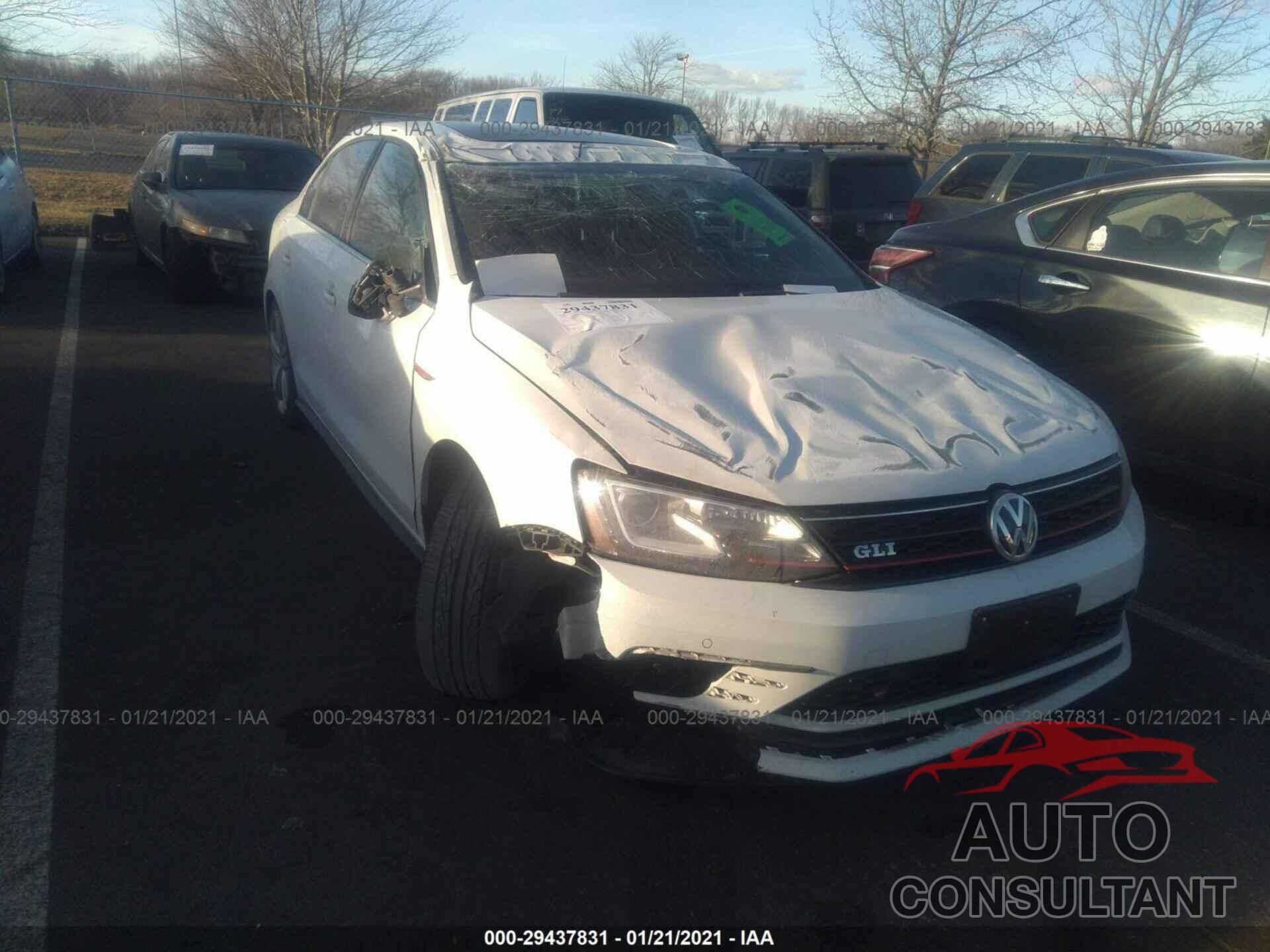 VOLKSWAGEN JETTA SEDAN 2016 - 3VW5T7AJ8GM389634