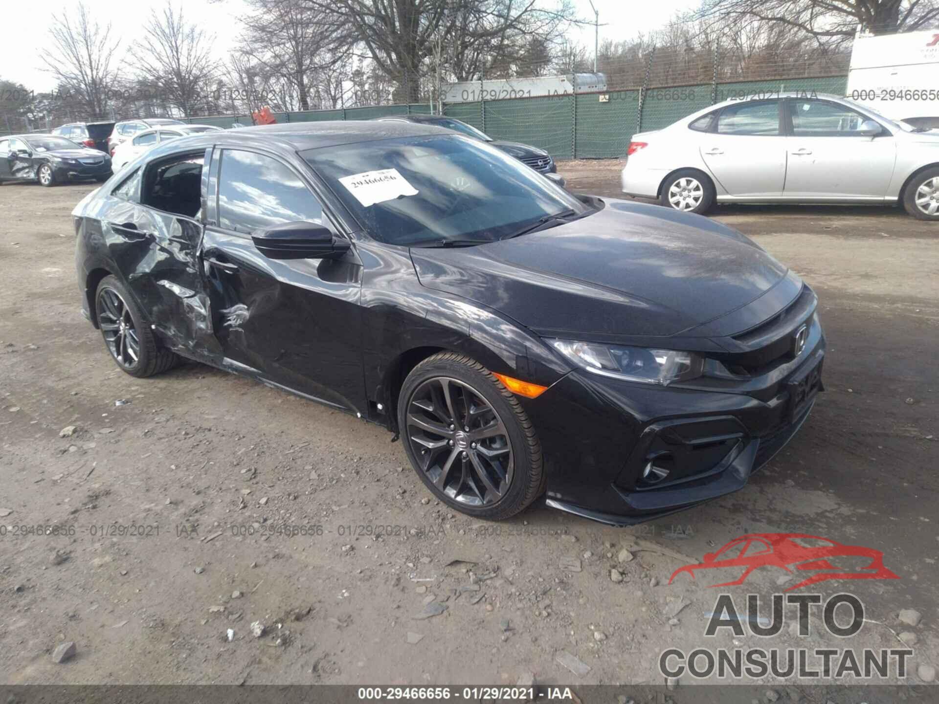 HONDA CIVIC HATCHBACK 2020 - SHHFK7H49LU415553