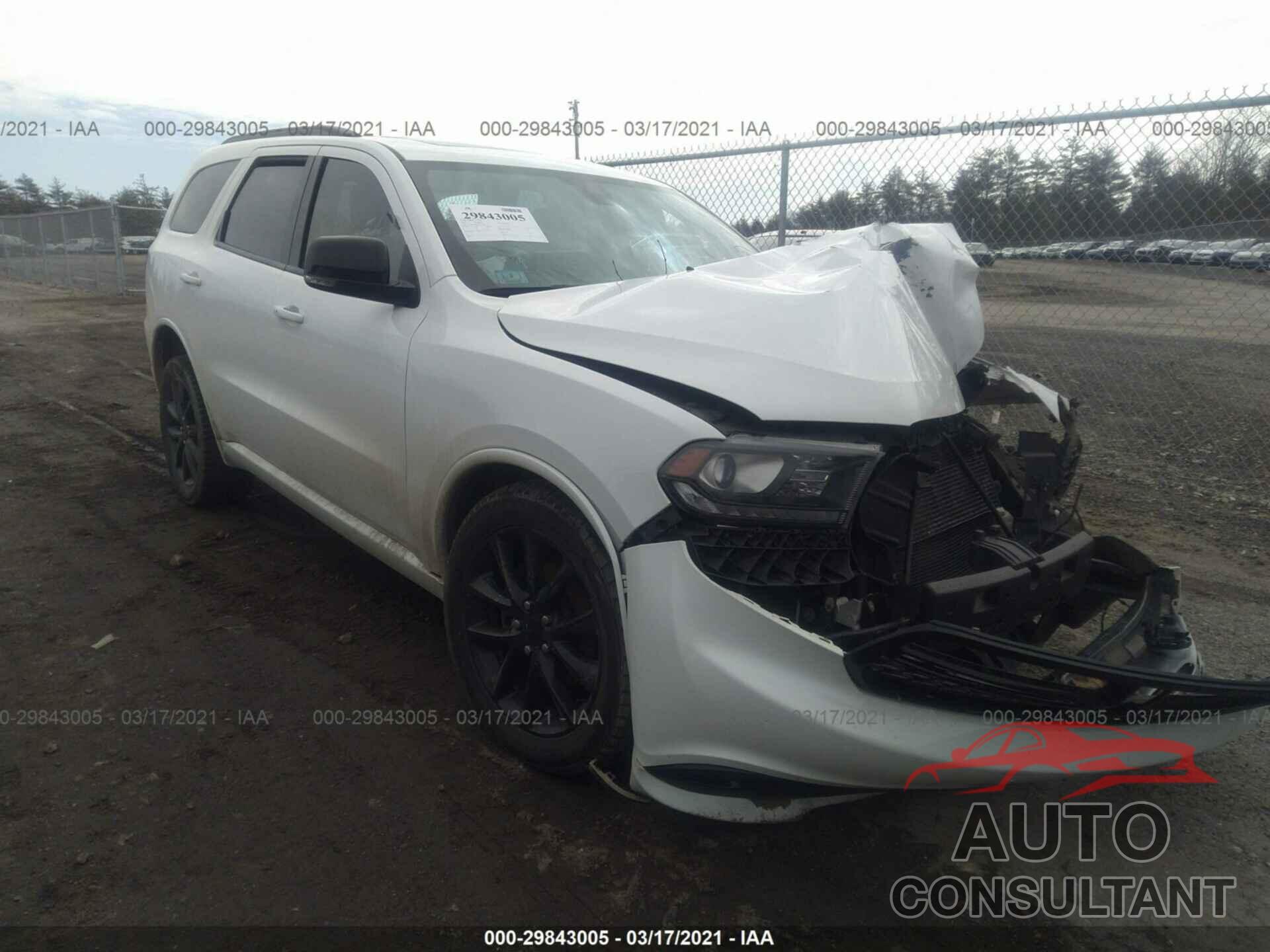 DODGE DURANGO 2017 - 1C4RDJDG7HC611288