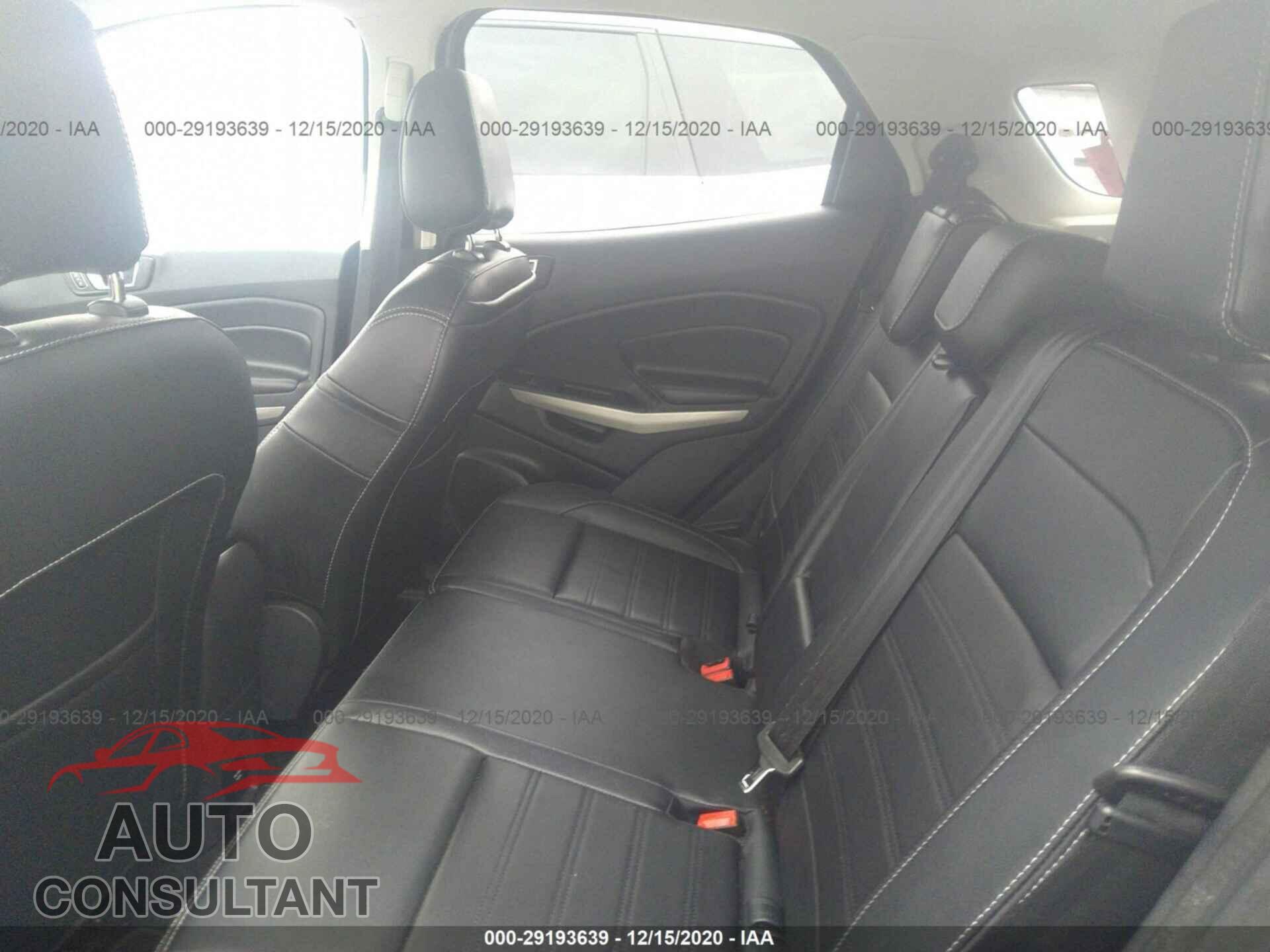FORD ECOSPORT 2019 - MAJ6S3KL6KC287042