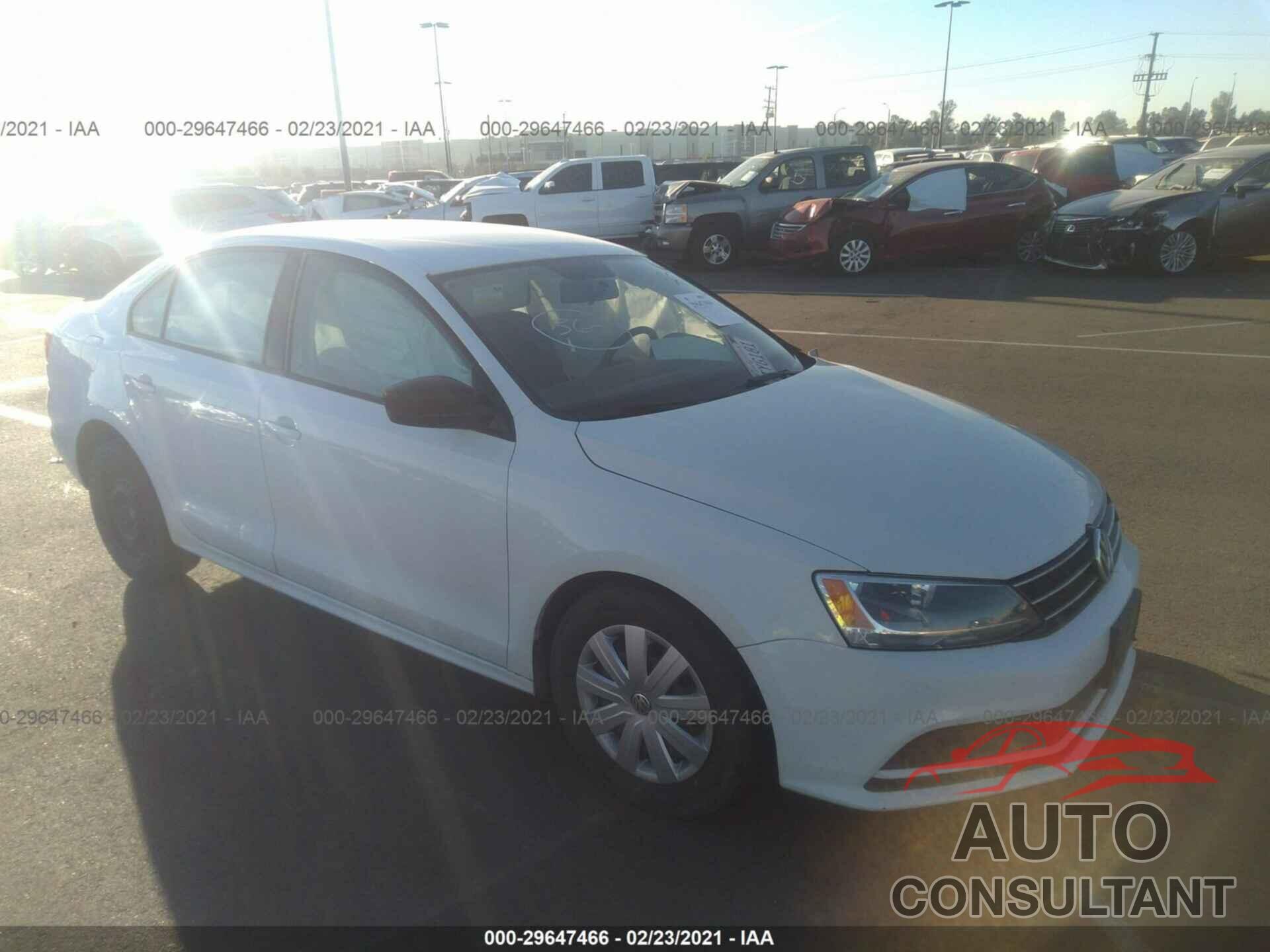 VOLKSWAGEN JETTA SEDAN 2016 - 3VW267AJ1GM317586