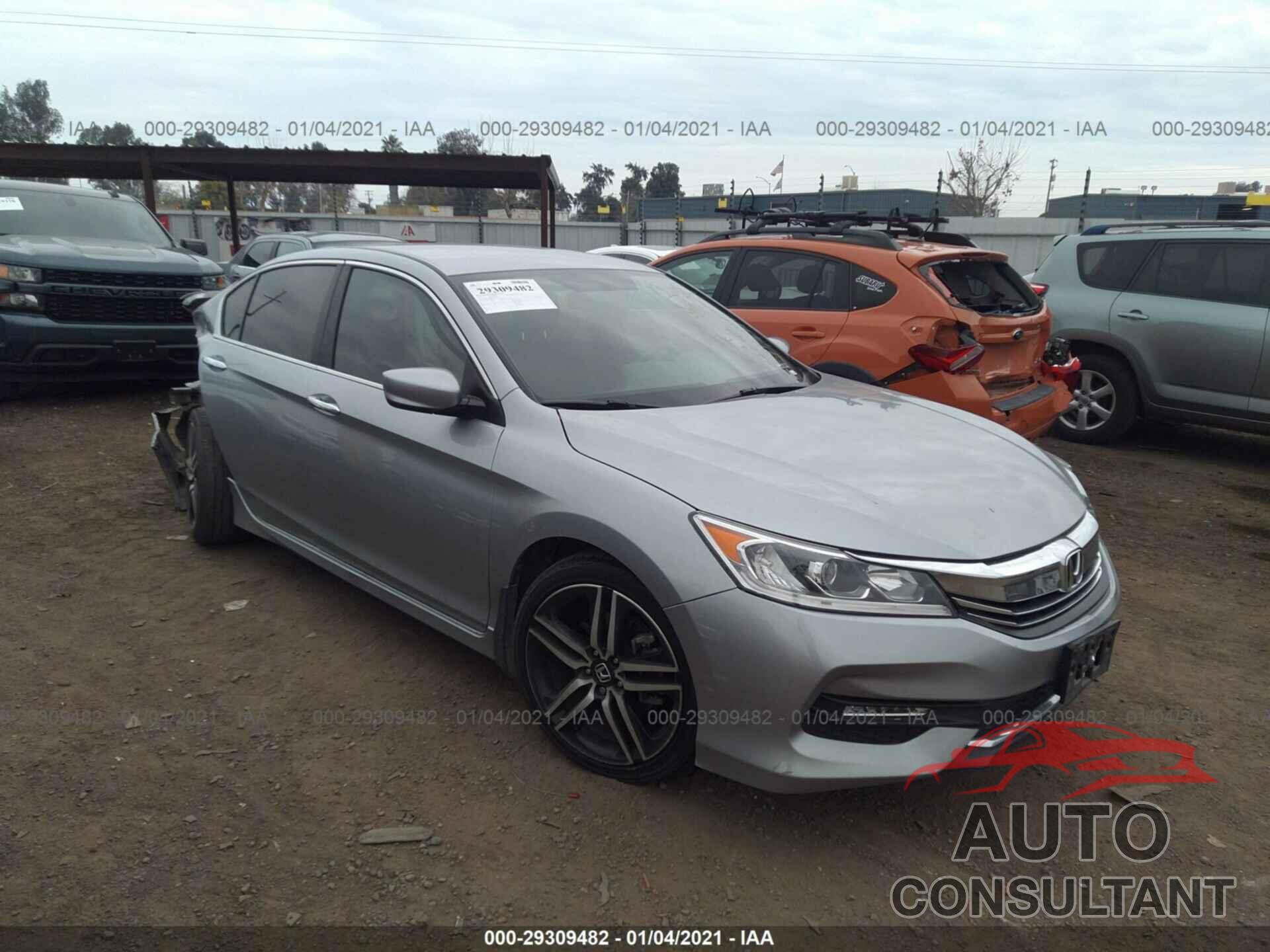 HONDA ACCORD SEDAN 2017 - 1HGCR2F56HA252005
