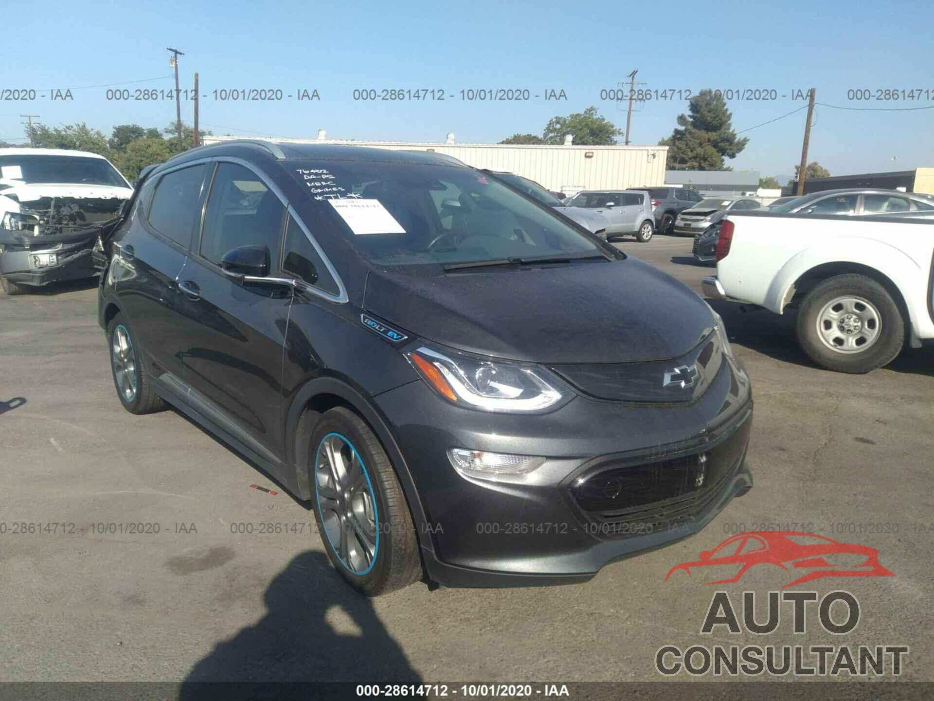 CHEVROLET BOLT EV 2018 - 1G1FX6S07J4139485