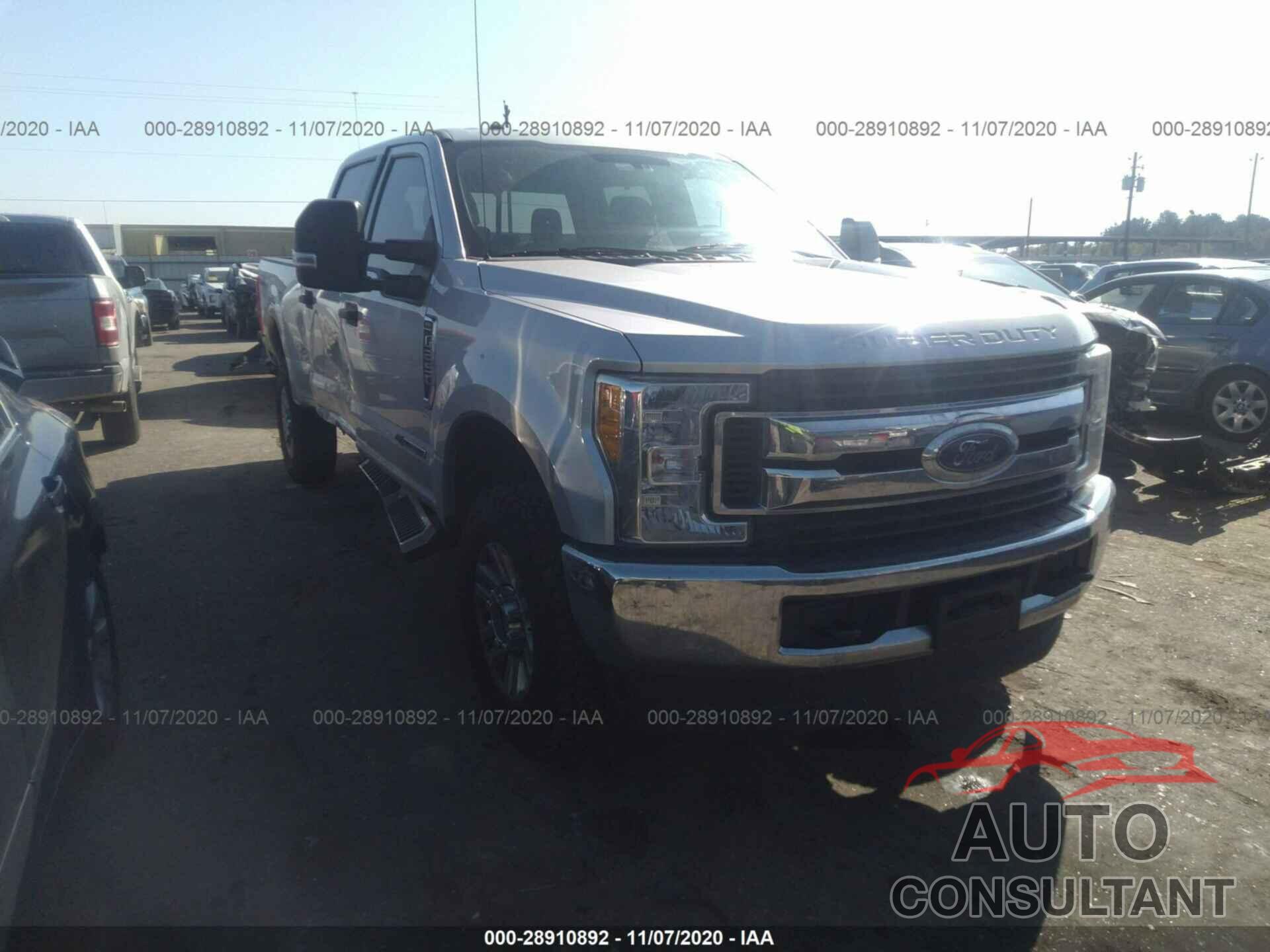 FORD SUPER DUTY F-250 SRW 2017 - 1FT7W2BT5HEB53889