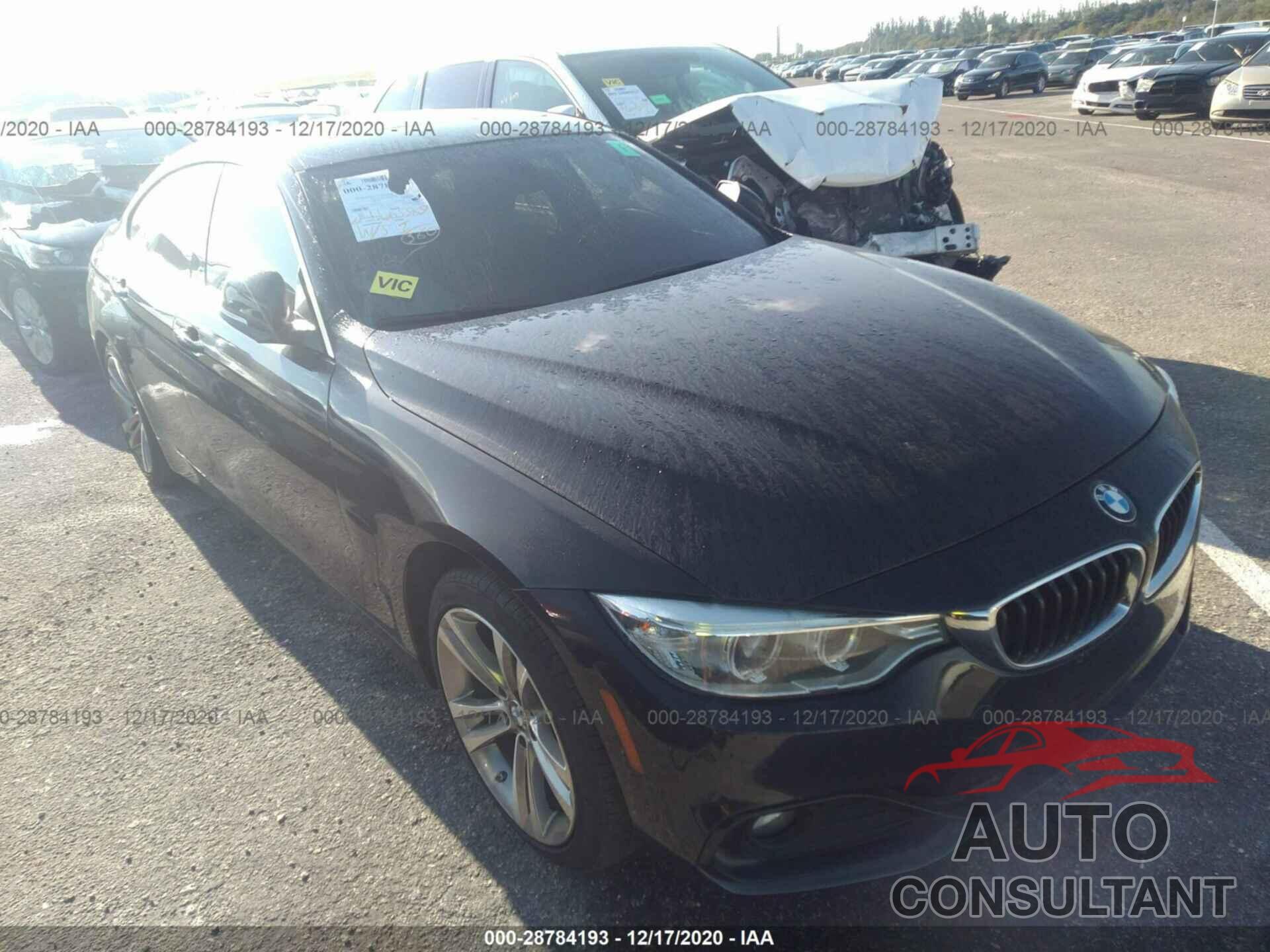 BMW 4 SERIES 2017 - WBA4F7C5XHG786261