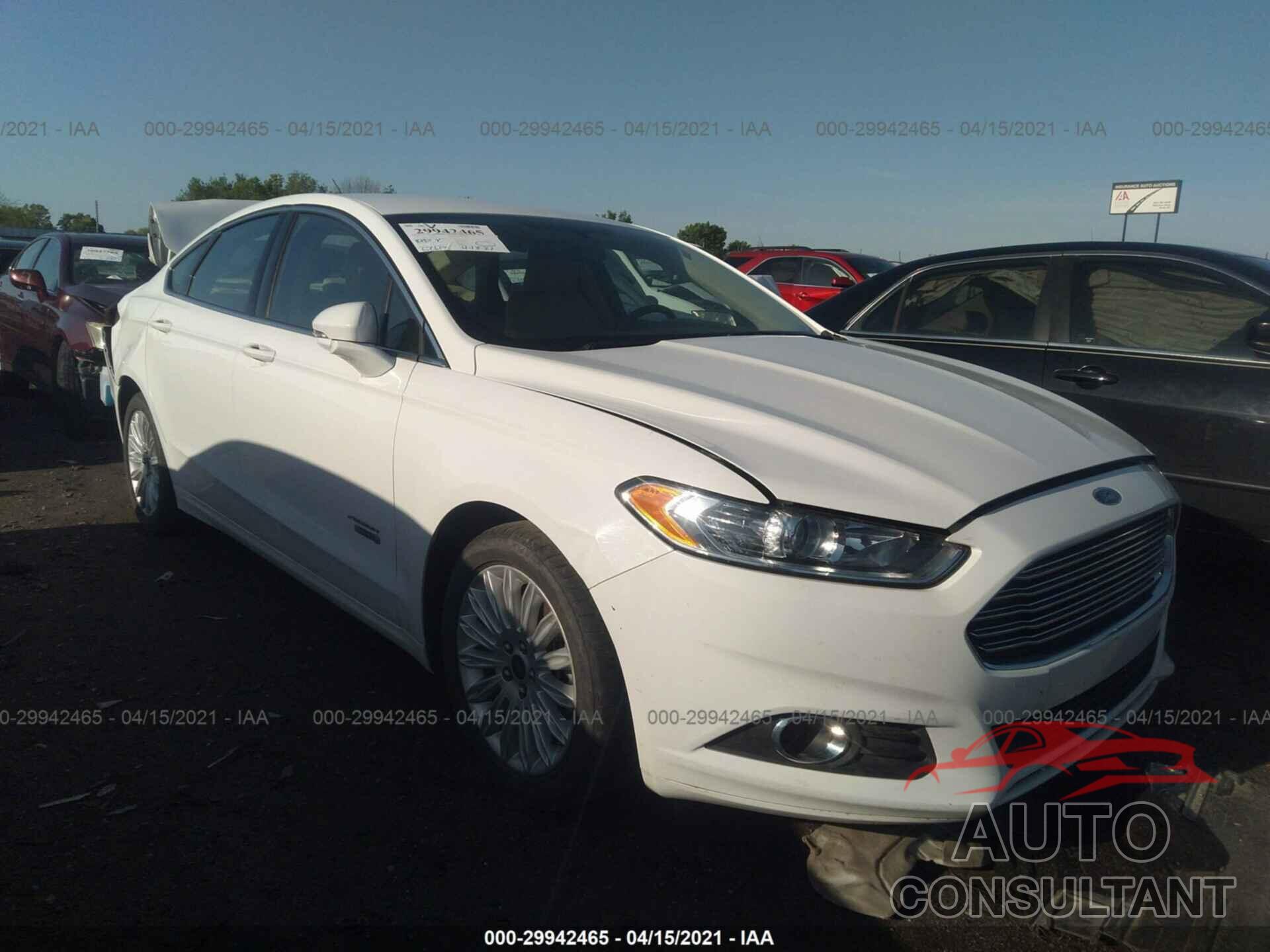 FORD FUSION ENERGI 2016 - 3FA6P0PU8GR261598