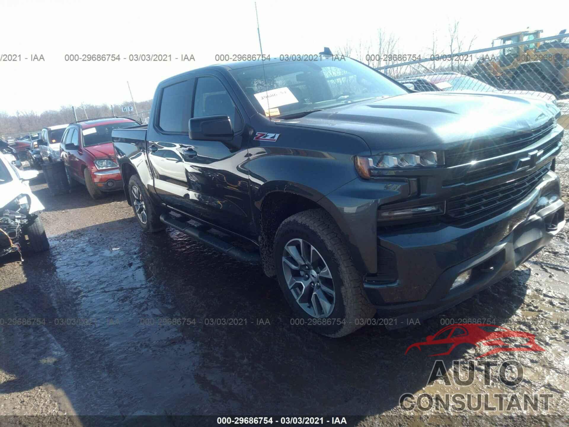 CHEVROLET SILVERADO 1500 2021 - 1GCUYEED8MZ179148