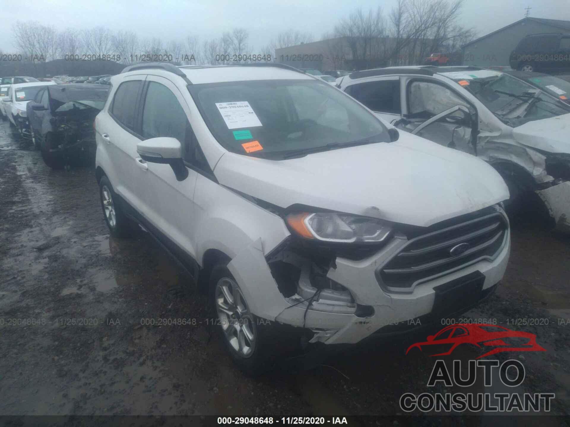 FORD ECOSPORT 2019 - MAJ3S2GE7KC280561