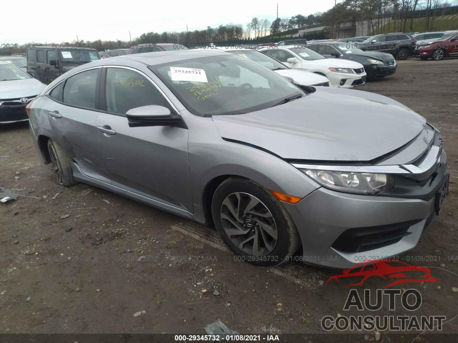 HONDA CIVIC SEDAN 2018 - 2HGFC2F74JH606949