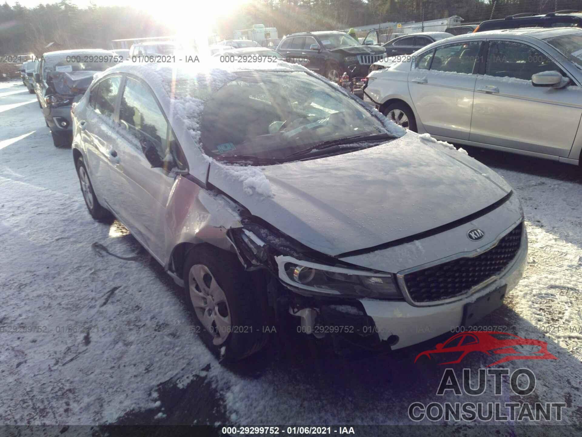 KIA FORTE 2017 - 3KPFK4A79HE092963