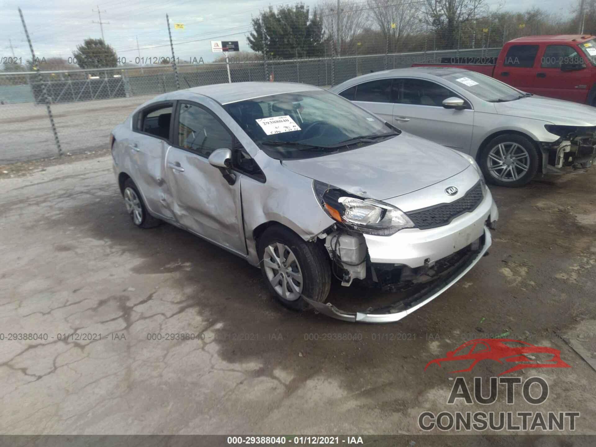 KIA RIO 2017 - KNADM4A37H6108837