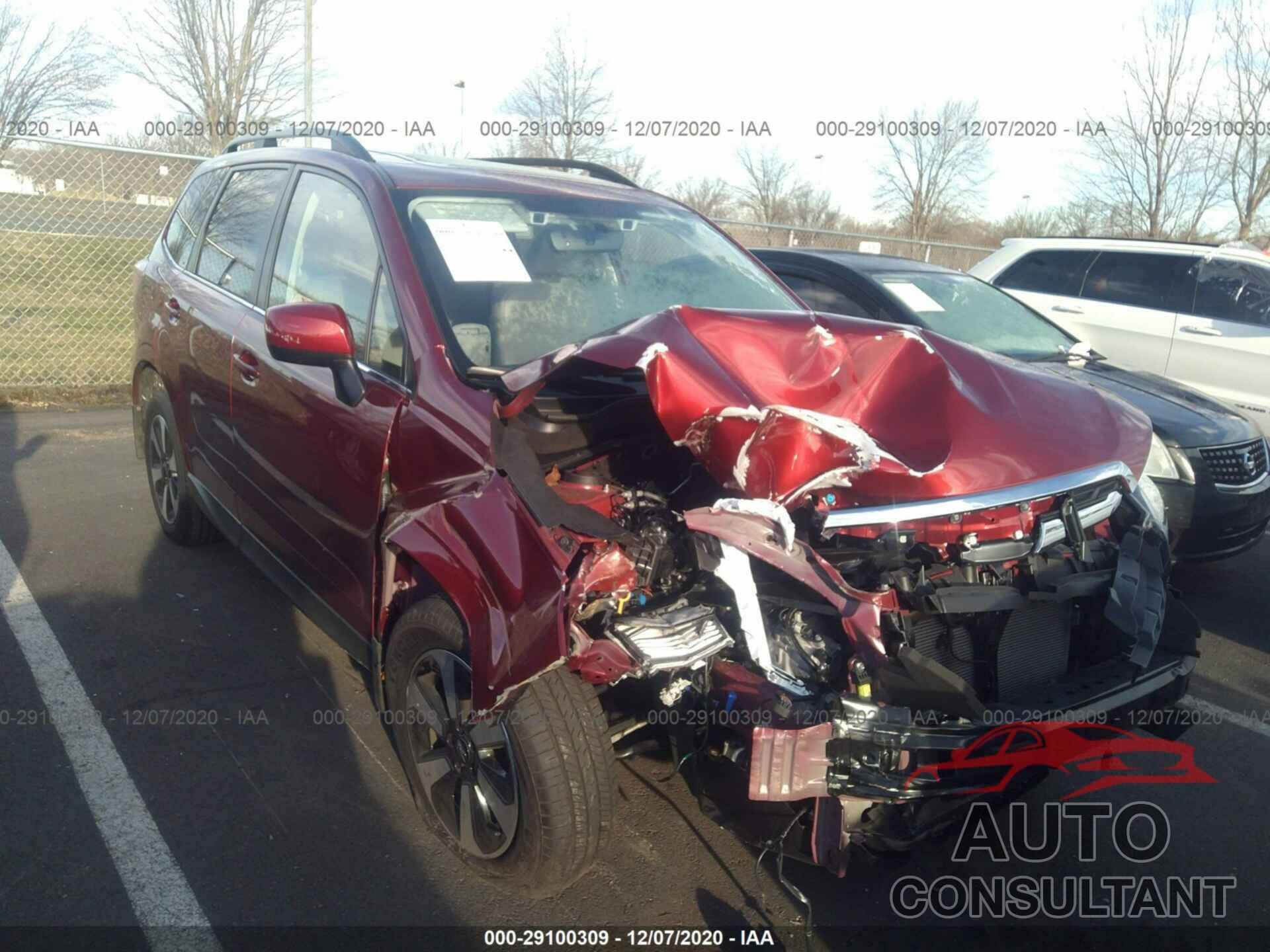 SUBARU FORESTER 2018 - JF2SJARCXJH415503