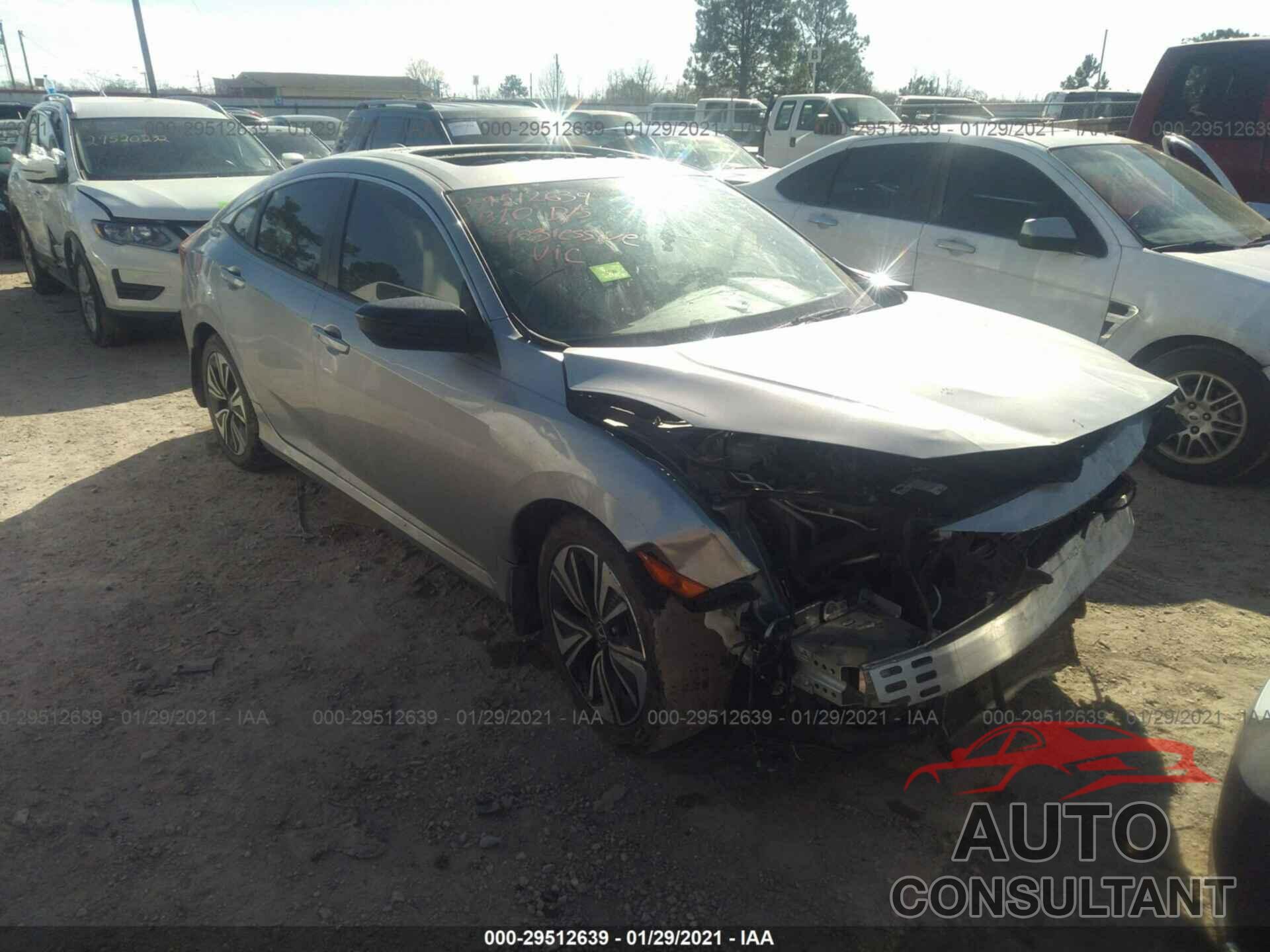 HONDA CIVIC SEDAN 2016 - 19XFC1F75GE045254