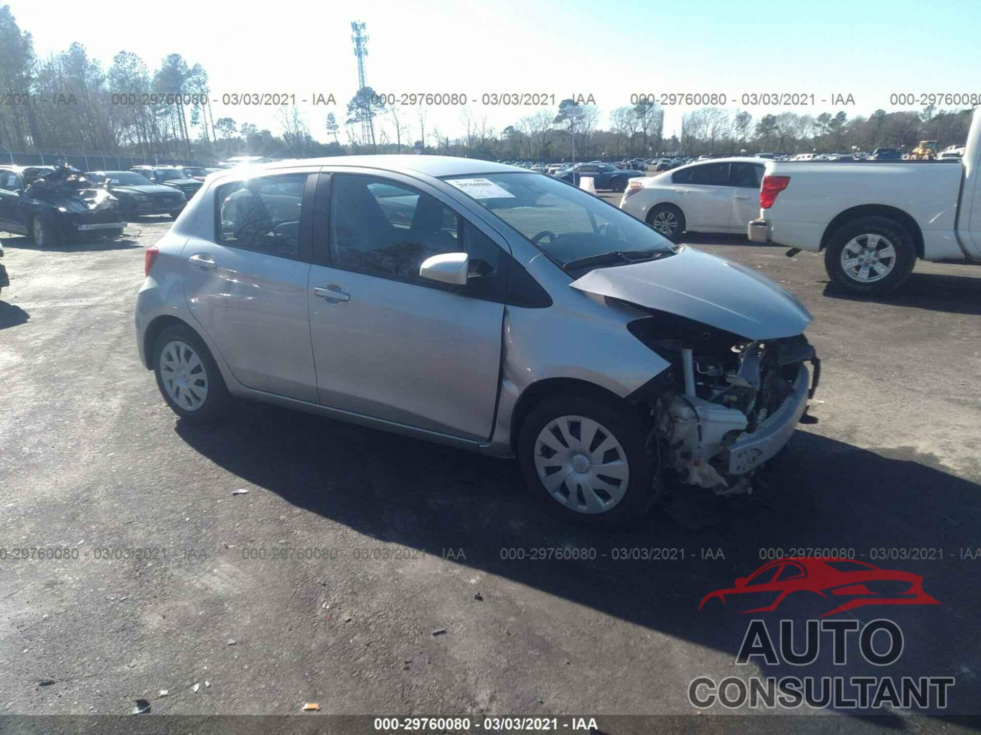 TOYOTA YARIS 2017 - VNKKTUD38HA085713