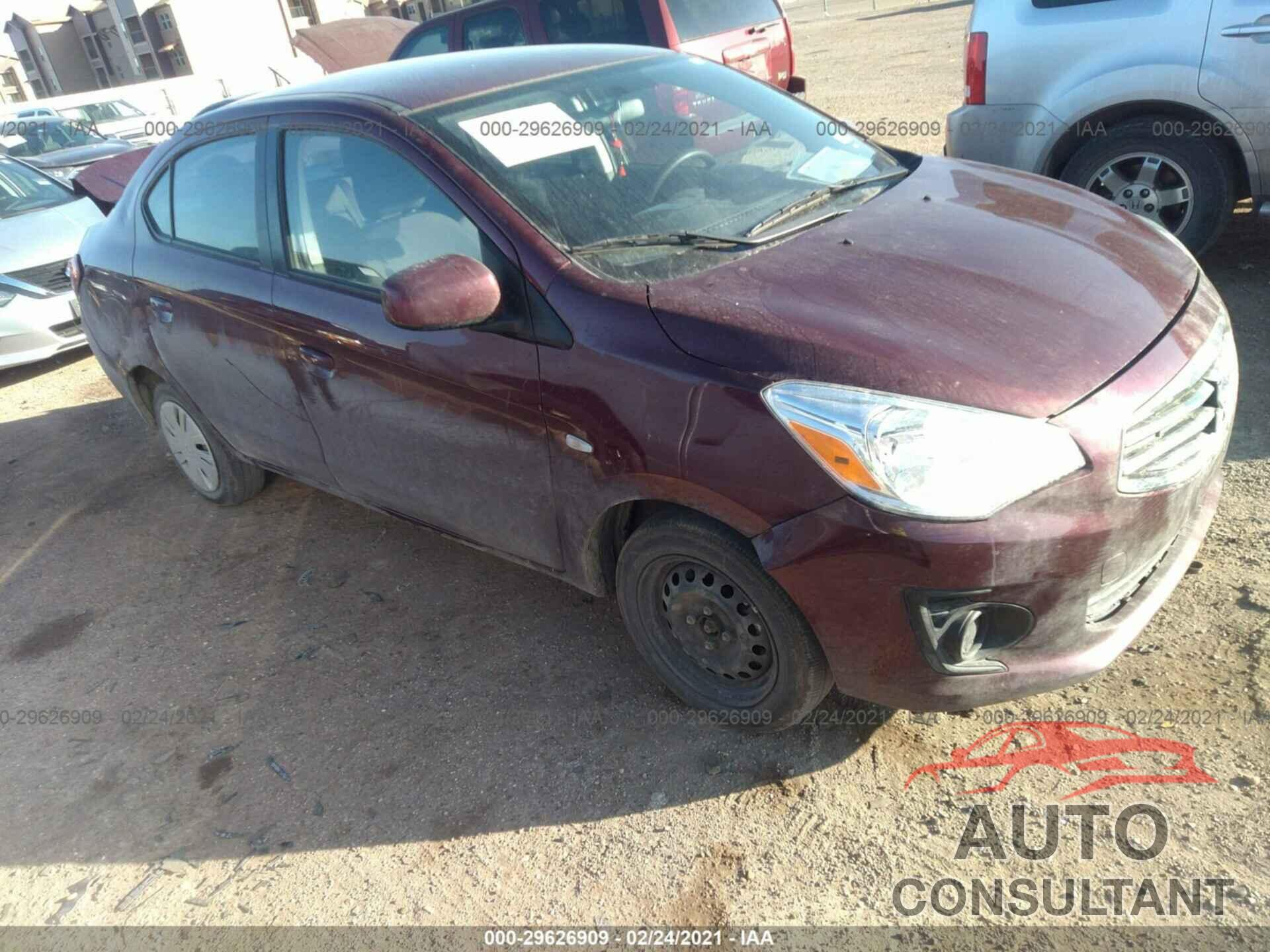 MITSUBISHI MIRAGE G4 2019 - ML32F3FJ8KHF16335